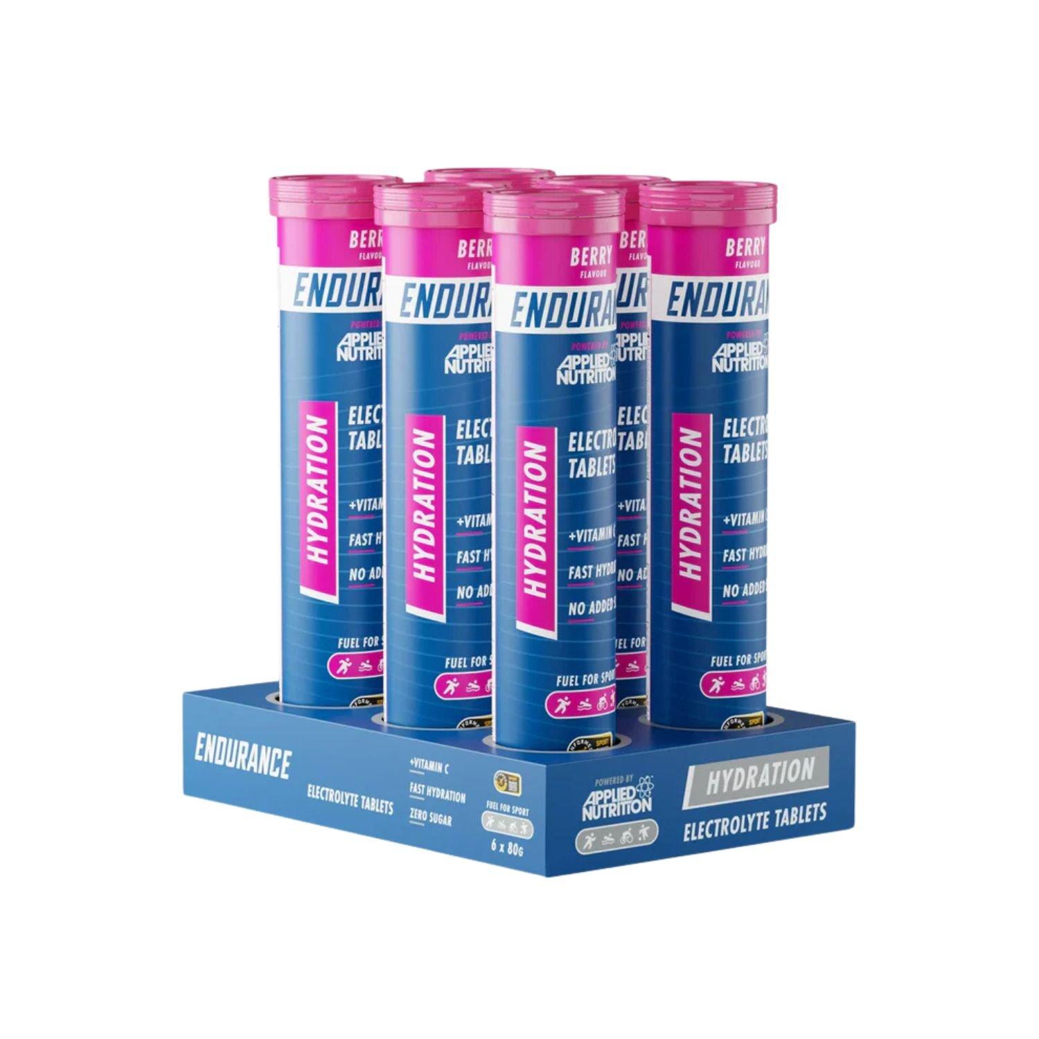 Endurance Hydration Electrolyte (6 x 20 Tablet Tube)