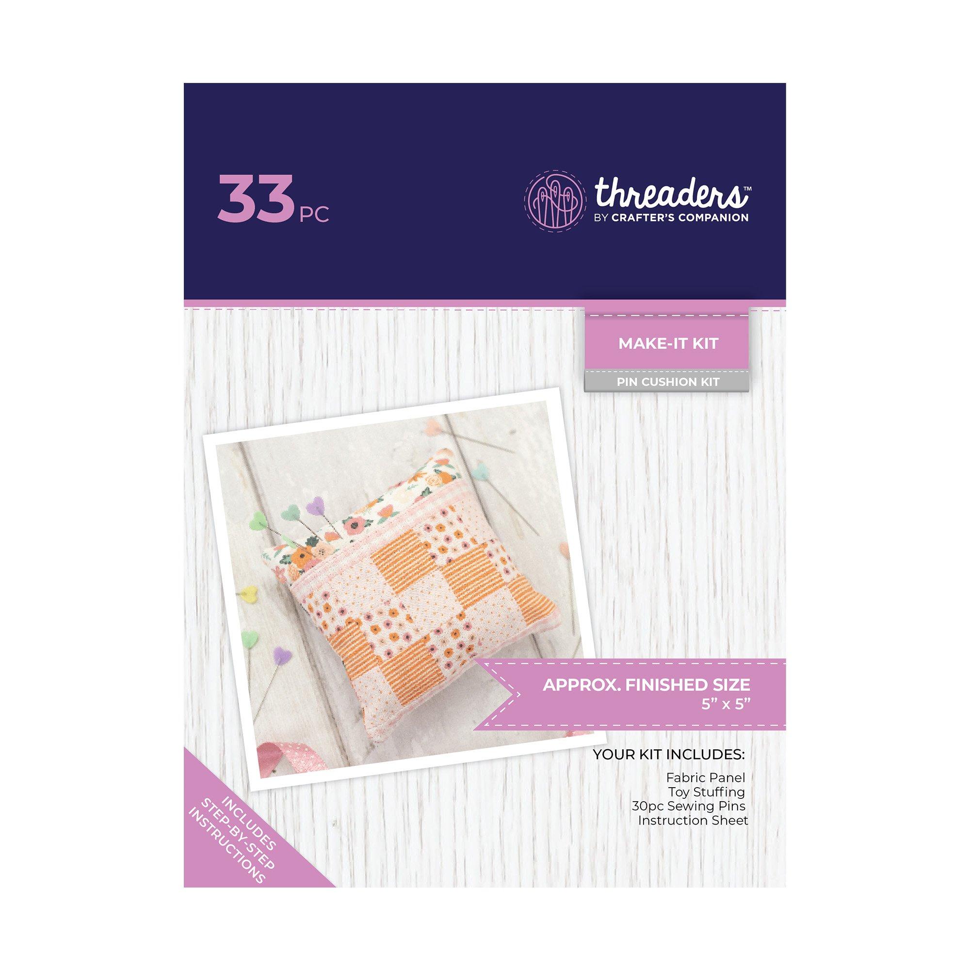 Multi - Crafters Companion - Threaders Make-It Pin Cushion Kit - 1