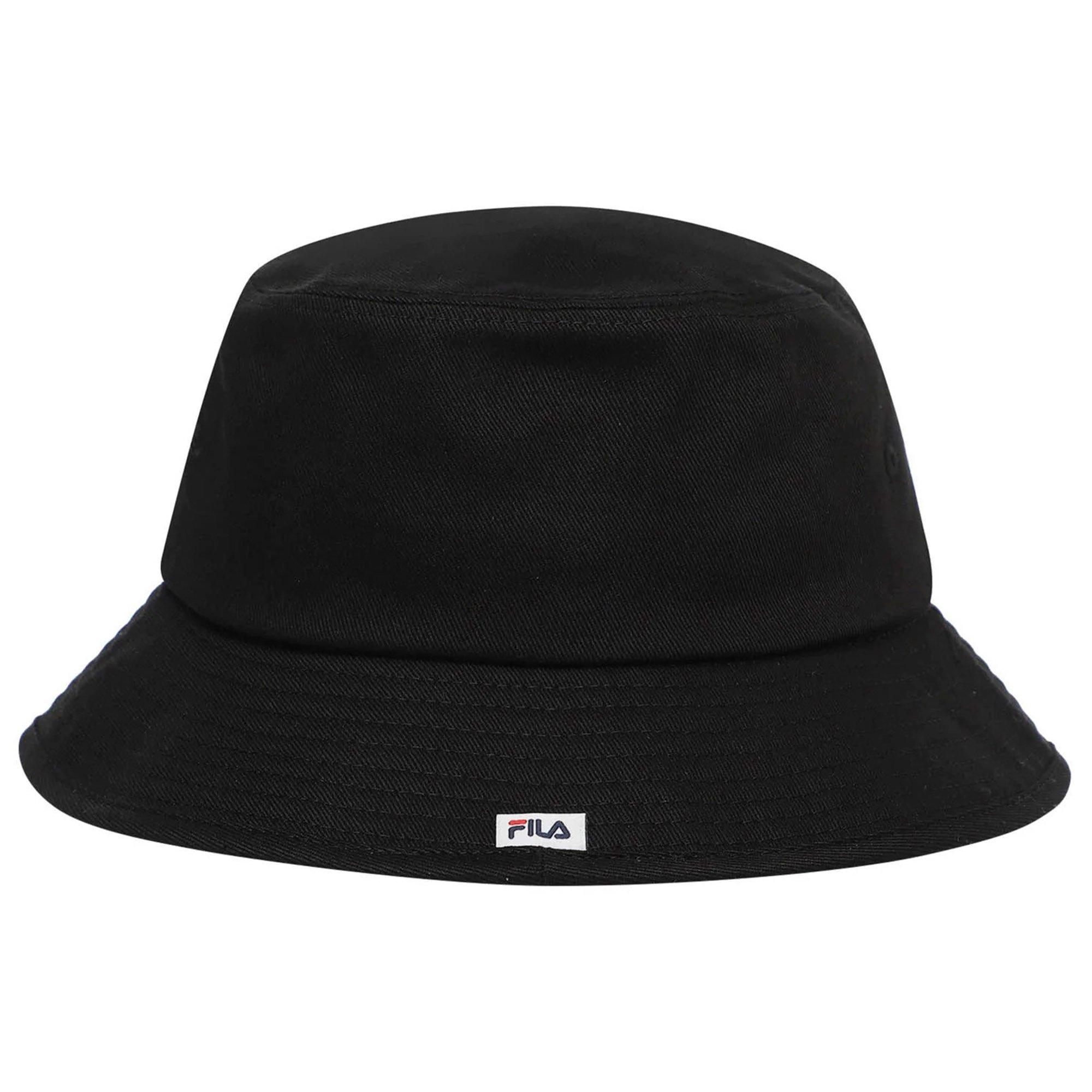 Black - Fila - Logo Bucket Hat - 2