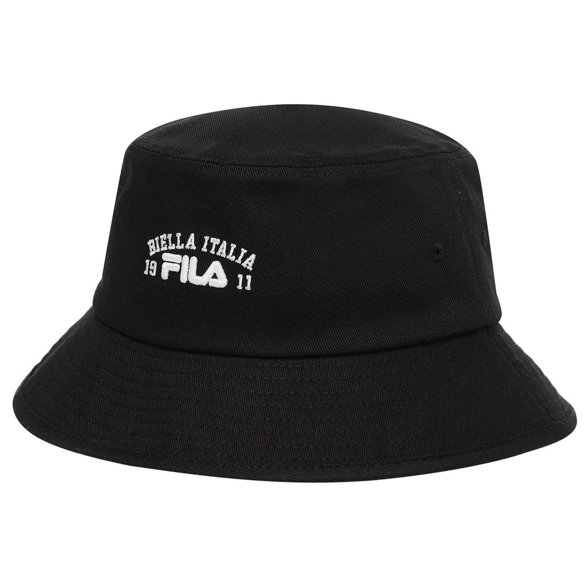 Black - Fila - Logo Bucket Hat - 3