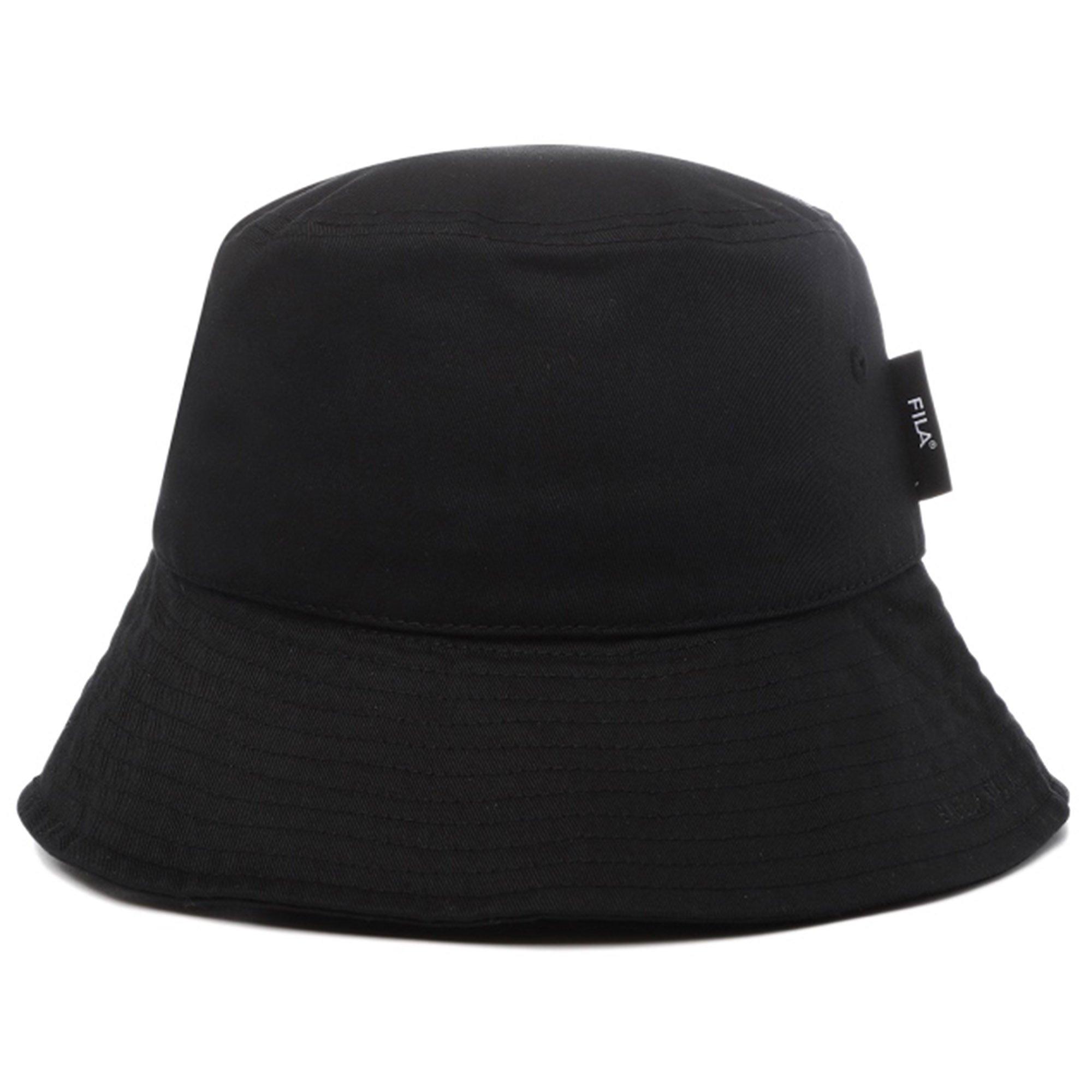 Black - Fila - Logo Bucket Hat - 2