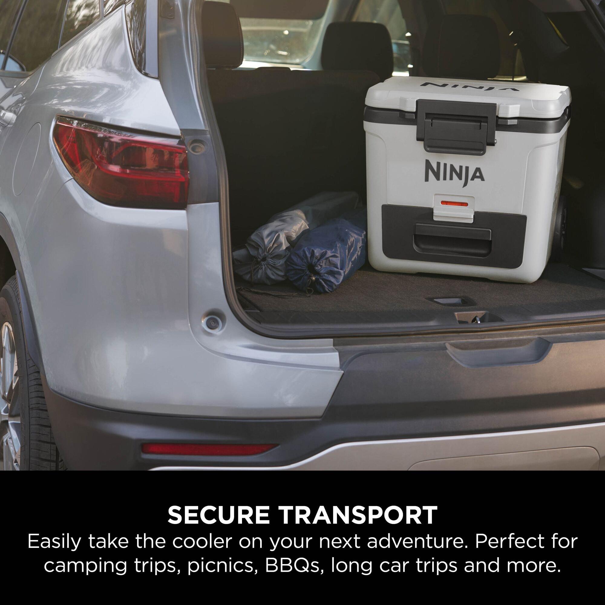 Cloud White - Ninja - FrostVault 30QT/28L Wheeled Cooler - 12