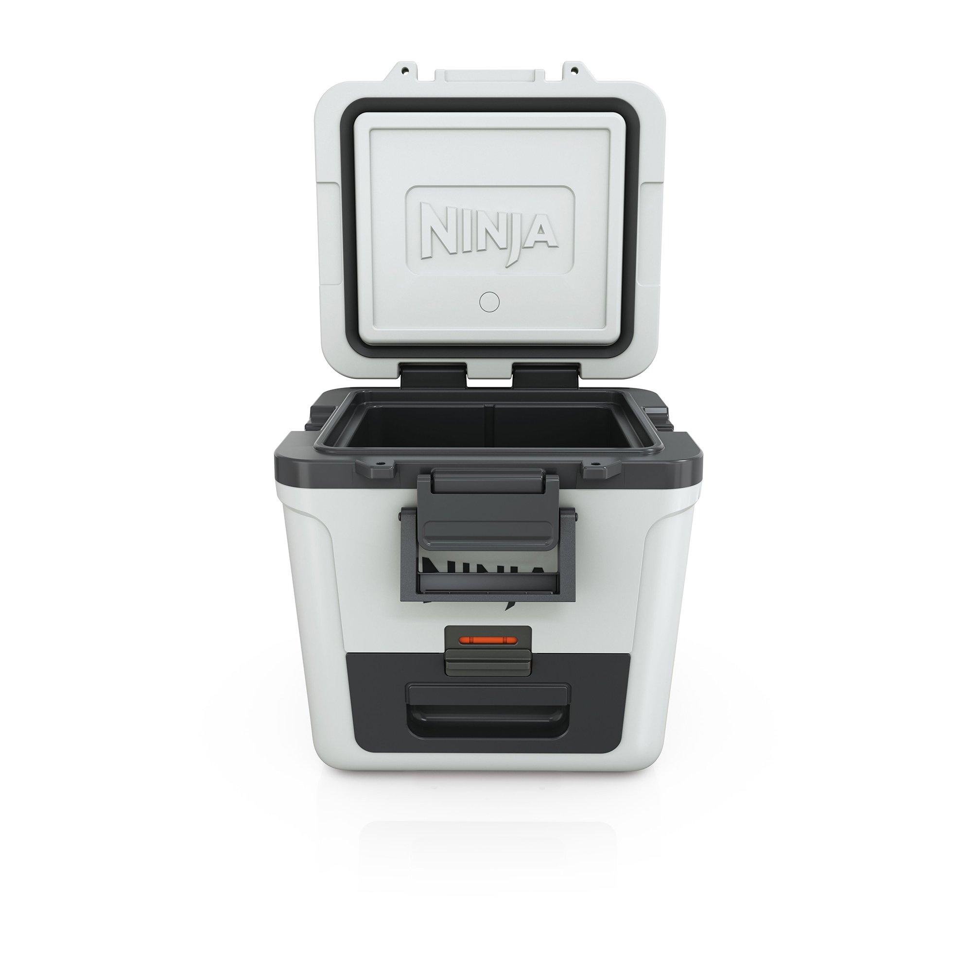 Cloud White - Ninja - FrostVault 30QT/28L Wheeled Cooler - 3