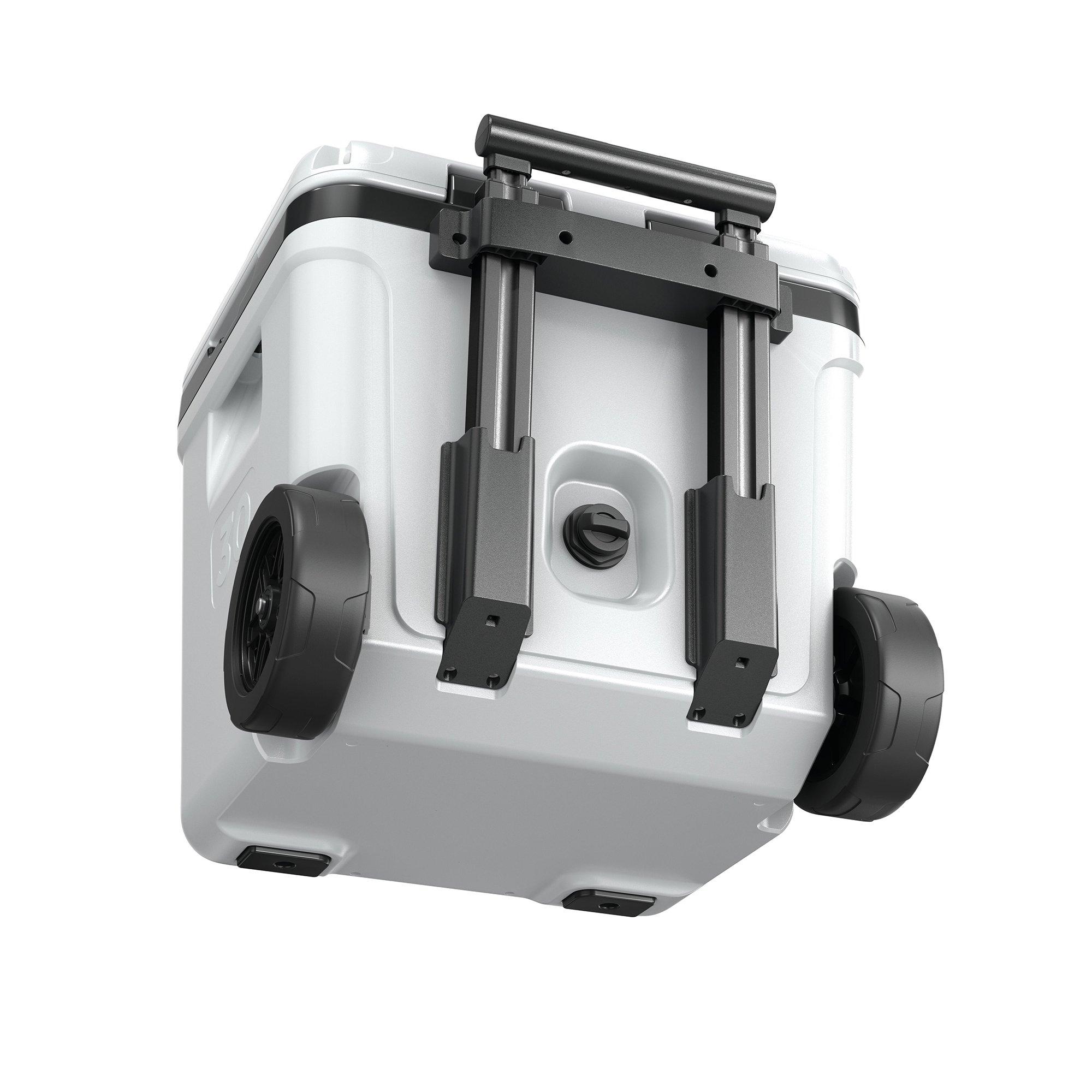 Cloud White - Ninja - FrostVault 30QT/28L Wheeled Cooler - 4
