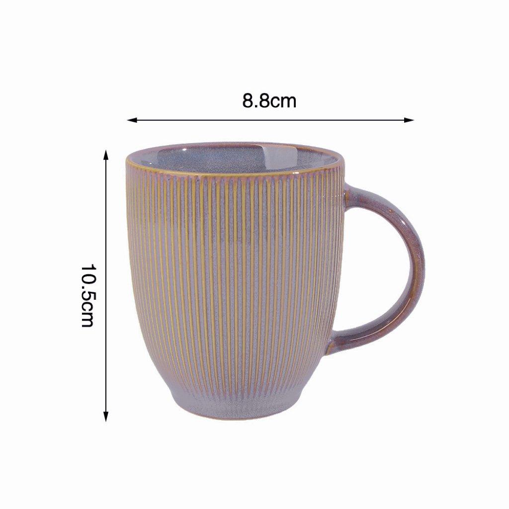 Purple - Waterside - 16pc Reactive Glaze Purple Dinner Set - 7
