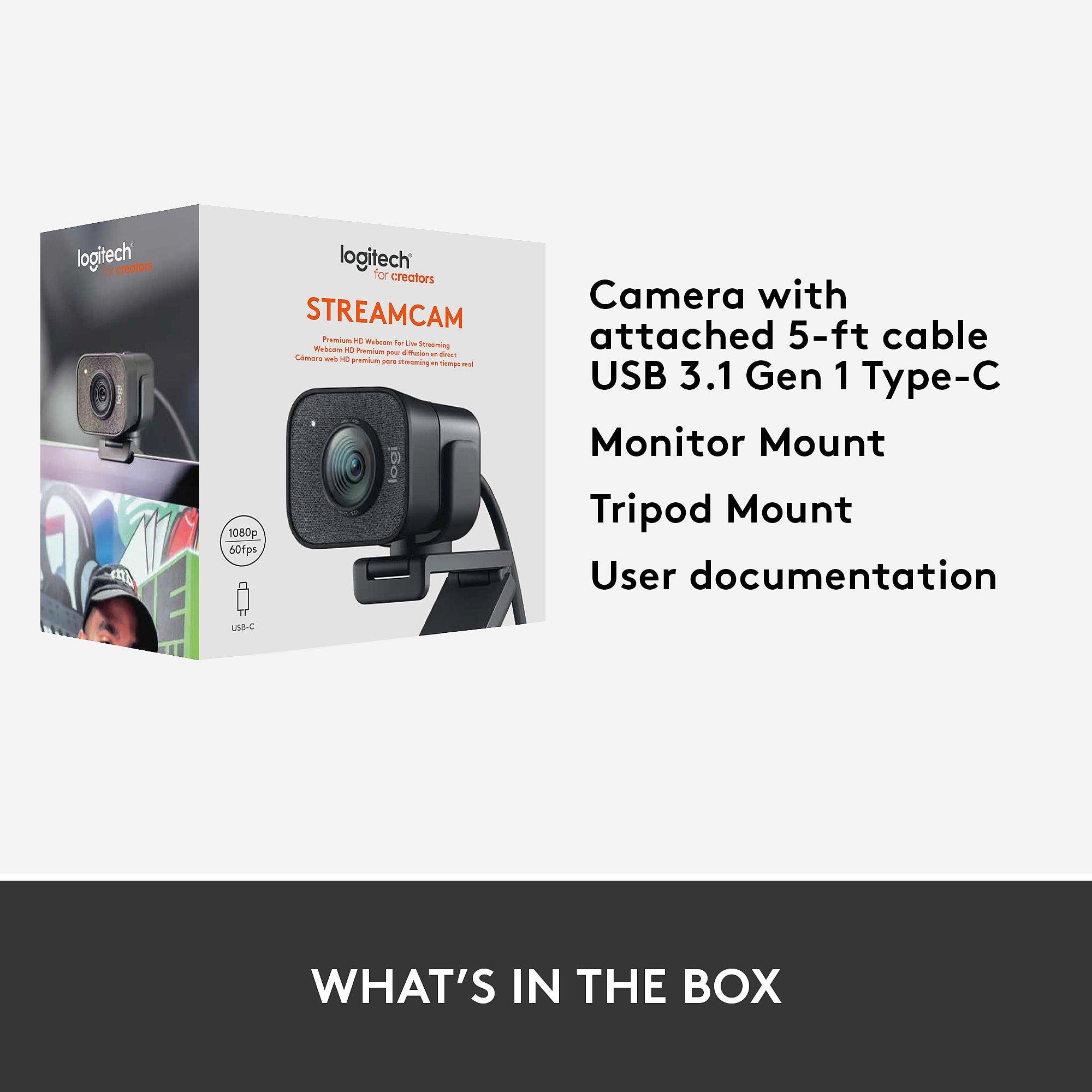 Pc - Logitech - StreamCam - Graphite - 9