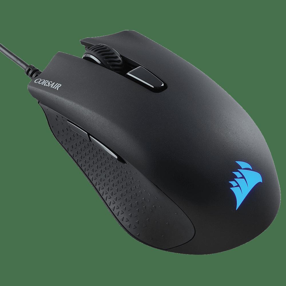 Black - Corsair - Harpoon RGB Pro Wired Gaming Mouse - 1
