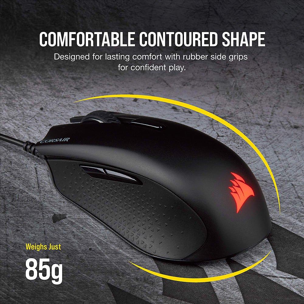 Schwarz - Corsair - Harpoon RGB Pro Wired Gaming Mouse - 5