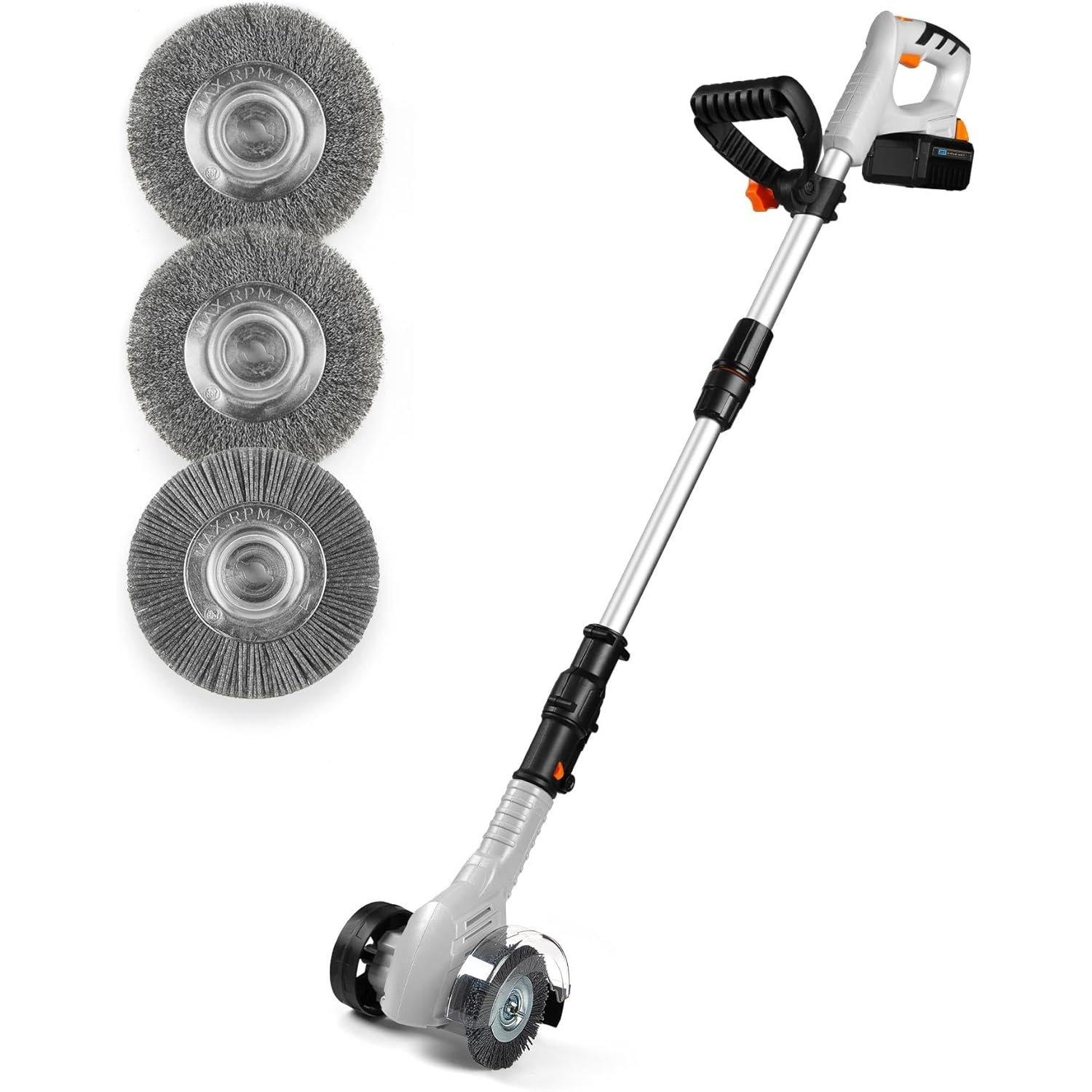 Grey - VonHaus - VonHaus G-Series Electric Weed Sweeper - 1