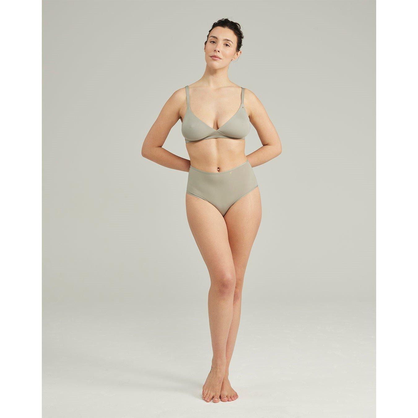 HIGH WAIST BRIEF SECOND SKIN STRETCH