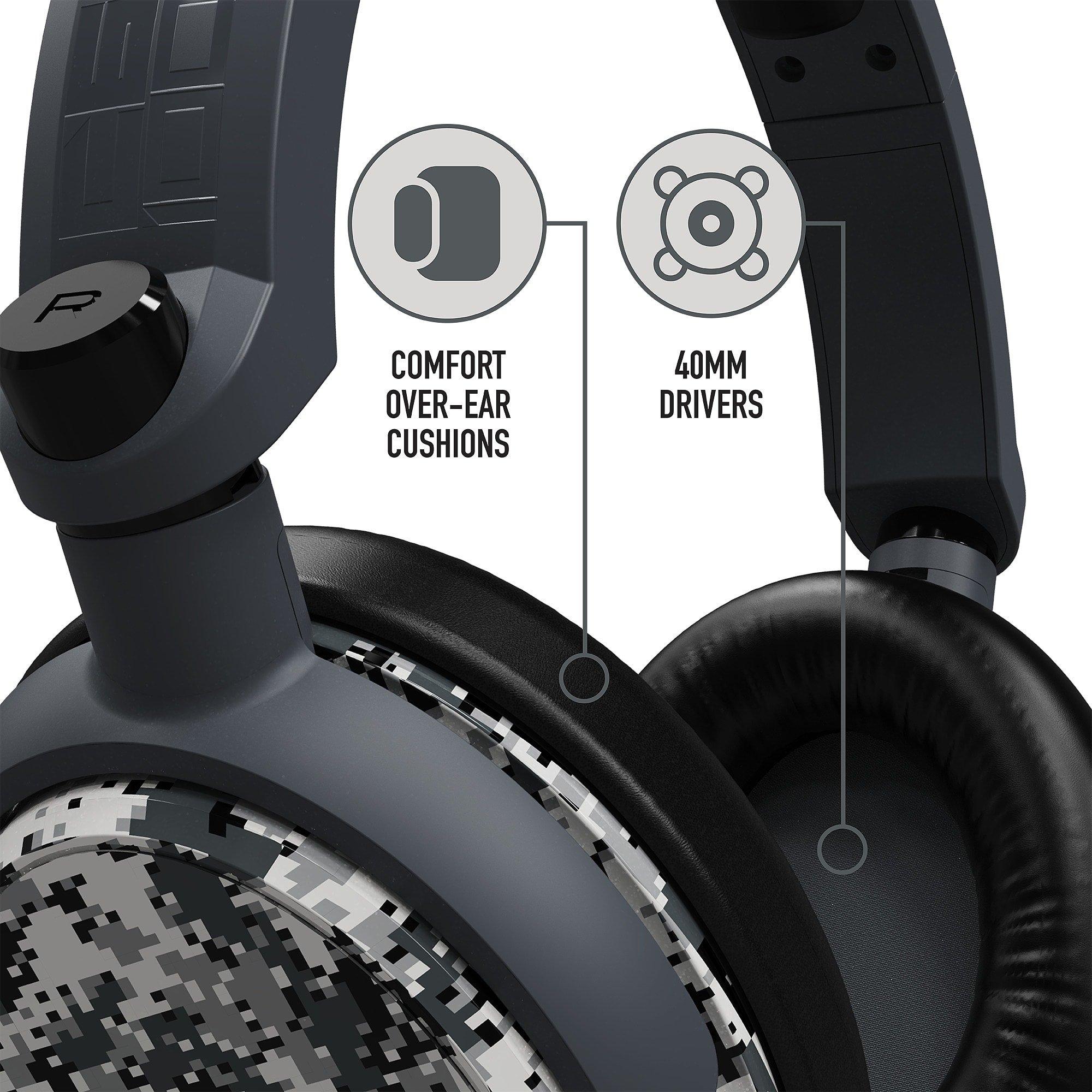 Grey Camo - Stealth - C6-100 Gaming Headset - Camo Grey - 5