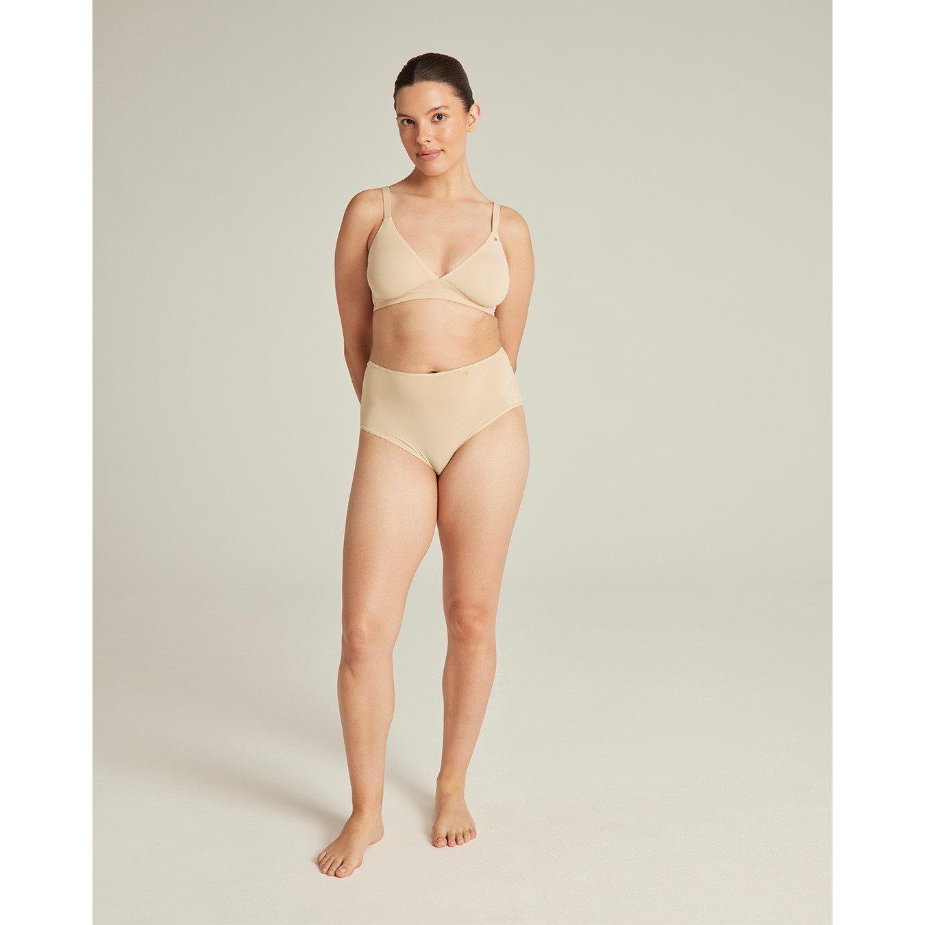 HIGH WAIST BRIEF SECOND SKIN STRETCH