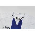 Blanc/Bleu - Classic Future Sportswear - Uma t-shirt justa com tecido de malha respirável - 3