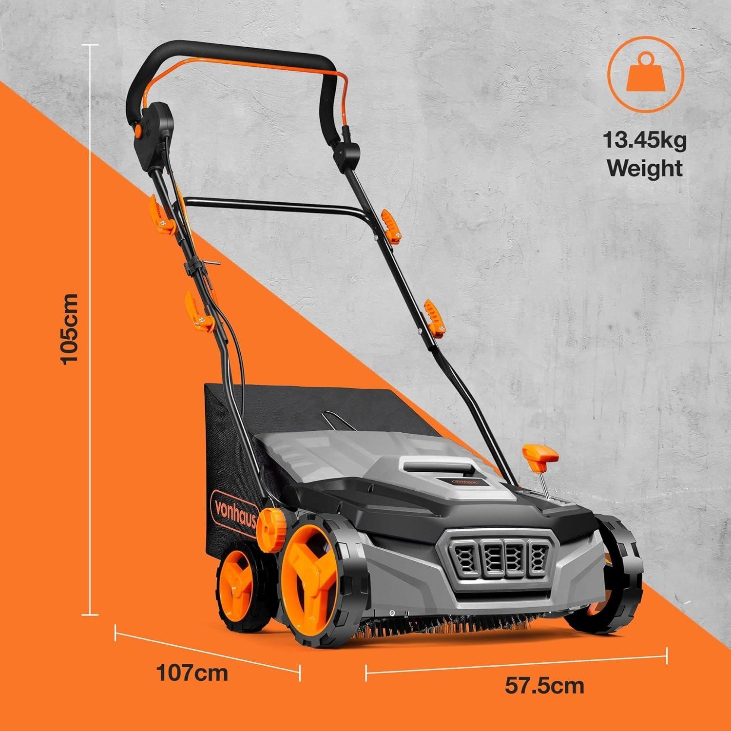Grey - VonHaus - VonHaus 1800W Artificial Grass Brush - 7