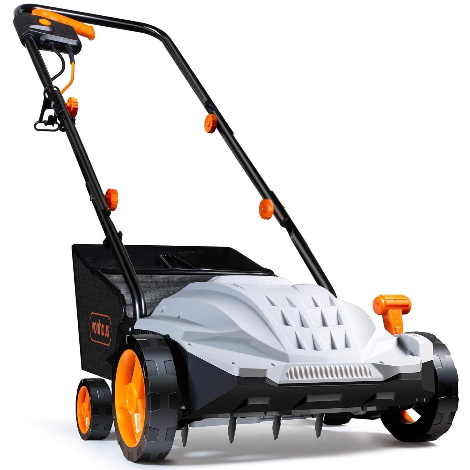 Grey - VonHaus - VonHaus 2 In 1 Scarifier/Aerator - 1