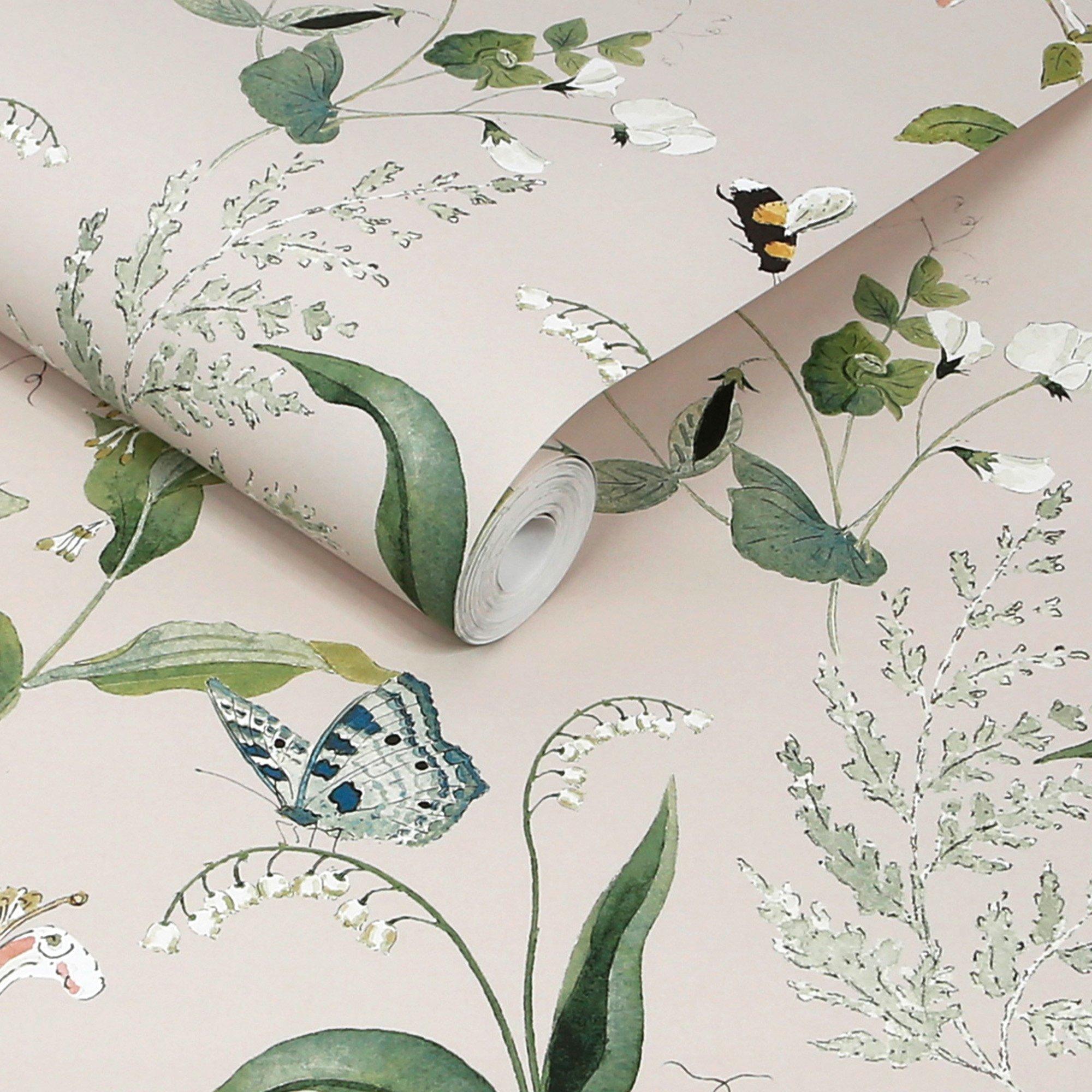 Rutland Stone - Sophie Allport - Wild Floral Wallpaper - 3