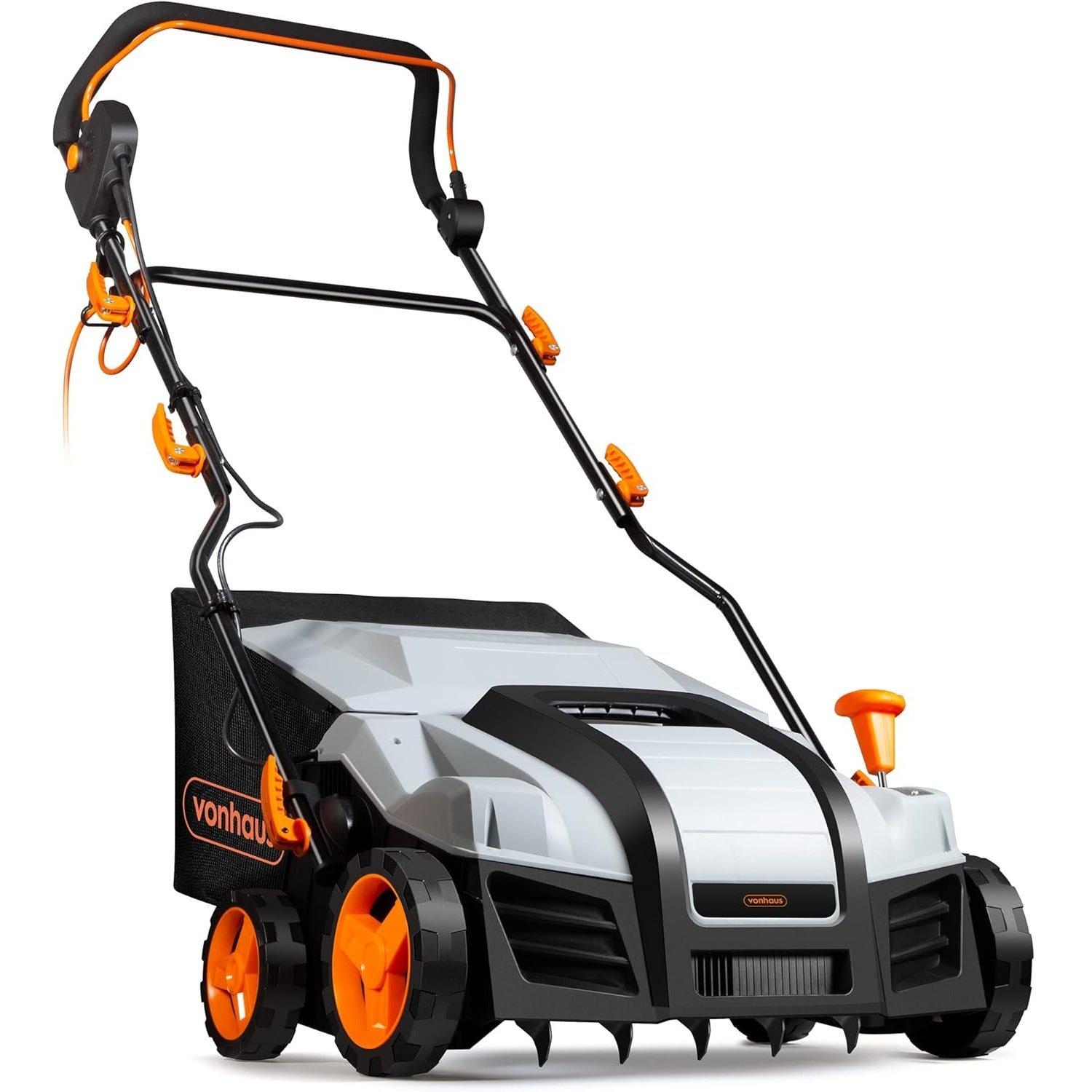 Grey - VonHaus - VonHaus 1800W 2 In 1 40Cm Scarifier / Aerator - 1