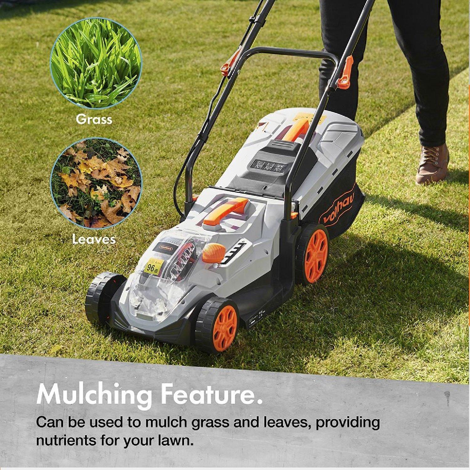 Grey - VonHaus - VonHaus Cordless Lawnmower 40V - 4