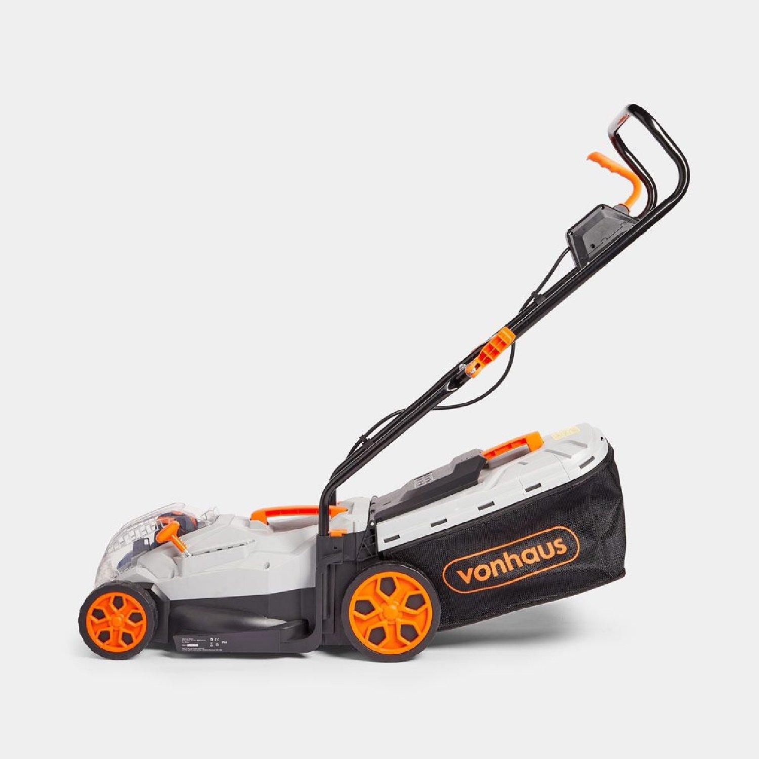 Grey - VonHaus - VonHaus Cordless Lawnmower 40V - 10