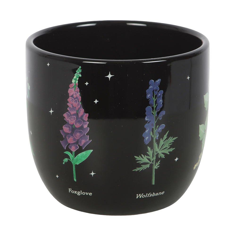 Black - Something Different - Poisonous Plants Plant Pot - 3
