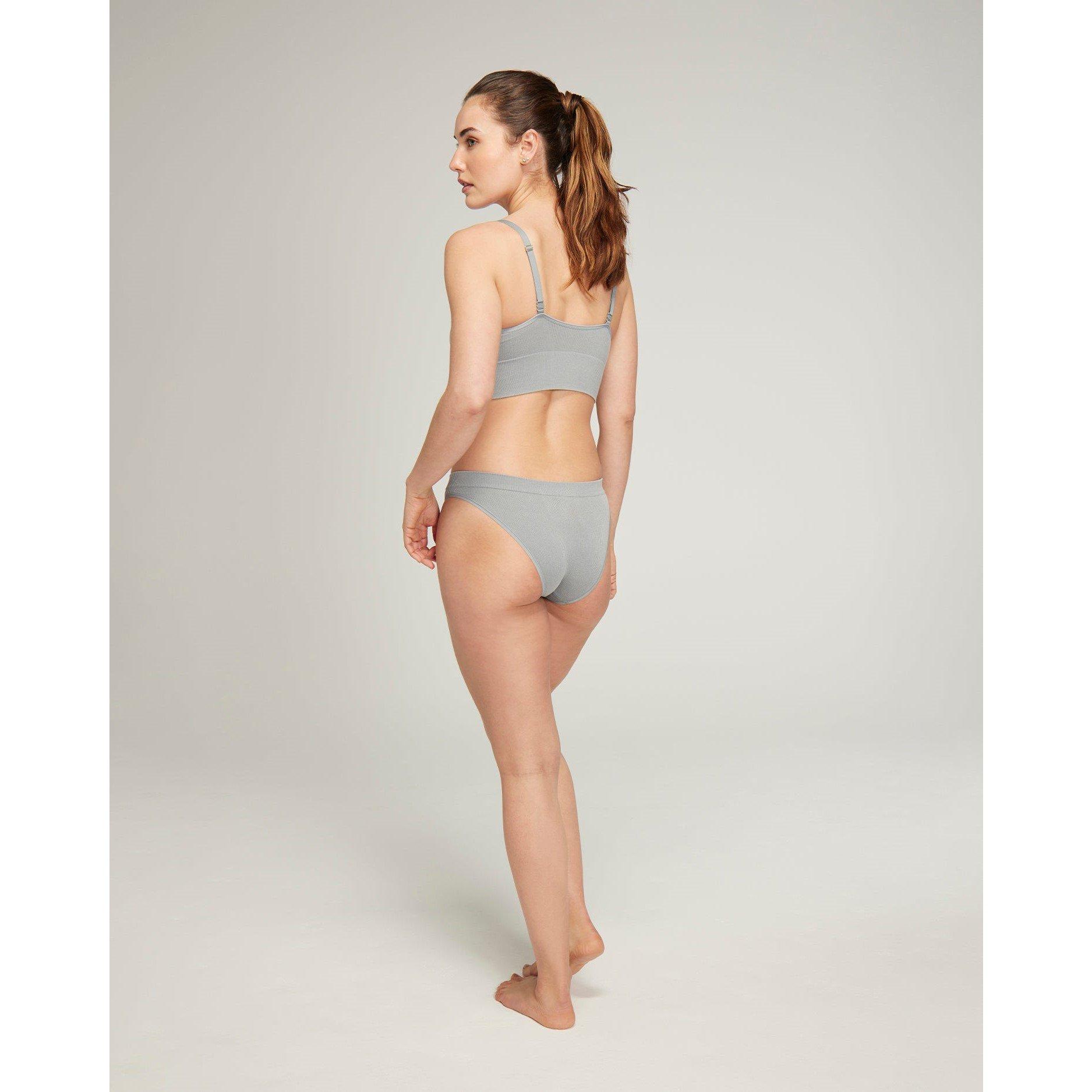 Storm Grey - Nudea - SEAMLESS HIGH LEG TENCEL SEAMLESS - 2