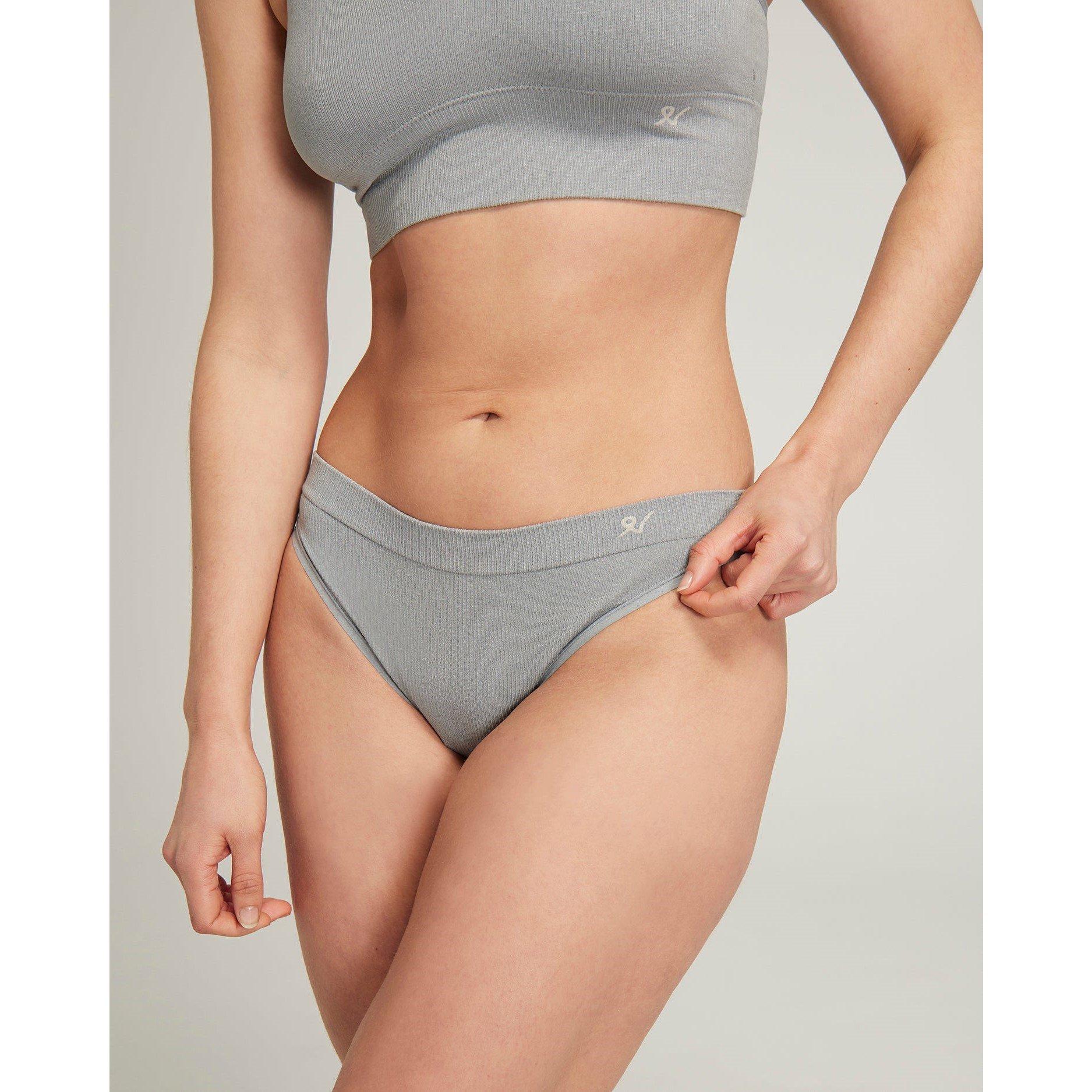 Storm Grey - Nudea - SEAMLESS HIGH LEG TENCEL SEAMLESS - 3