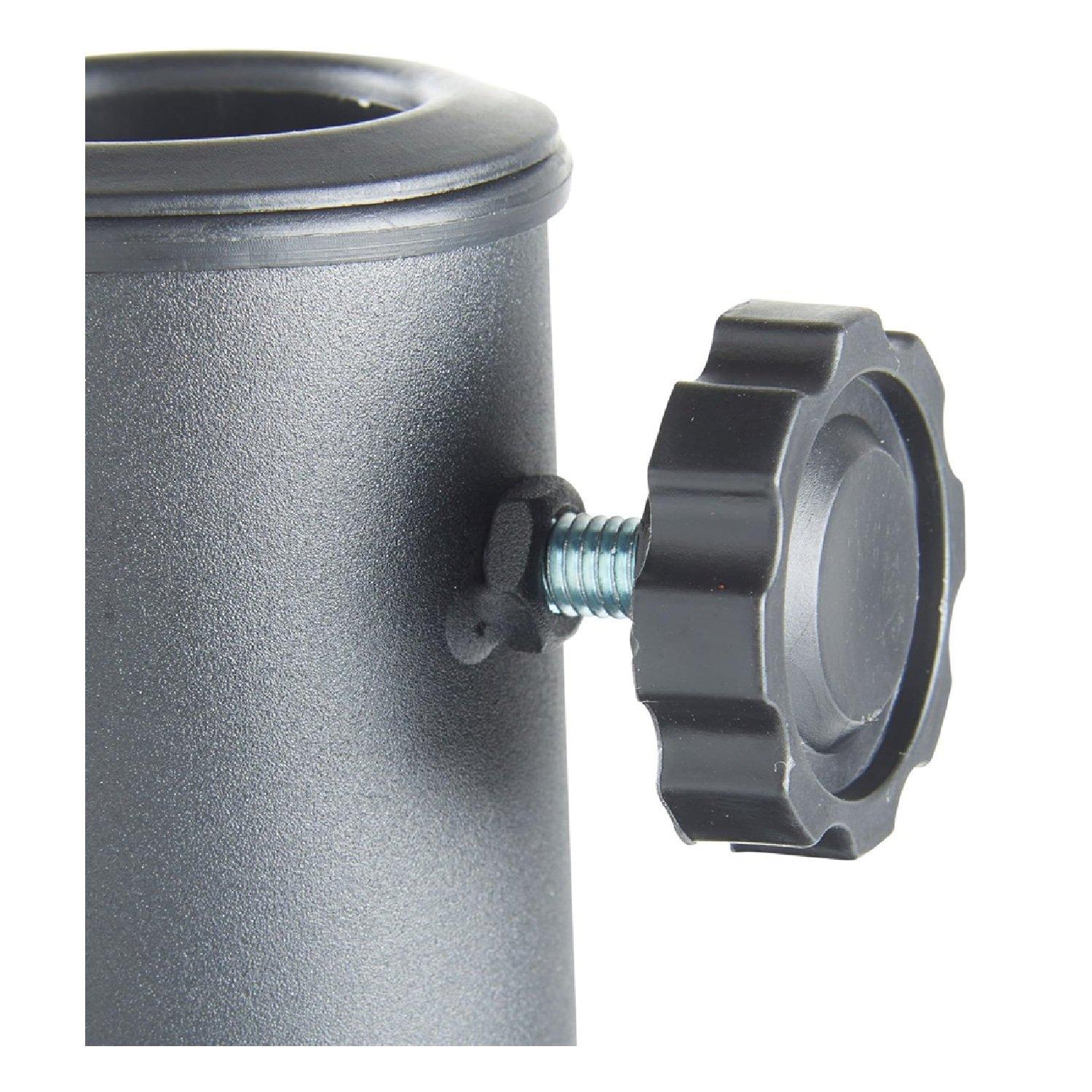 Black - VonHaus - VonHaus  12Kg Parasol Base - 6