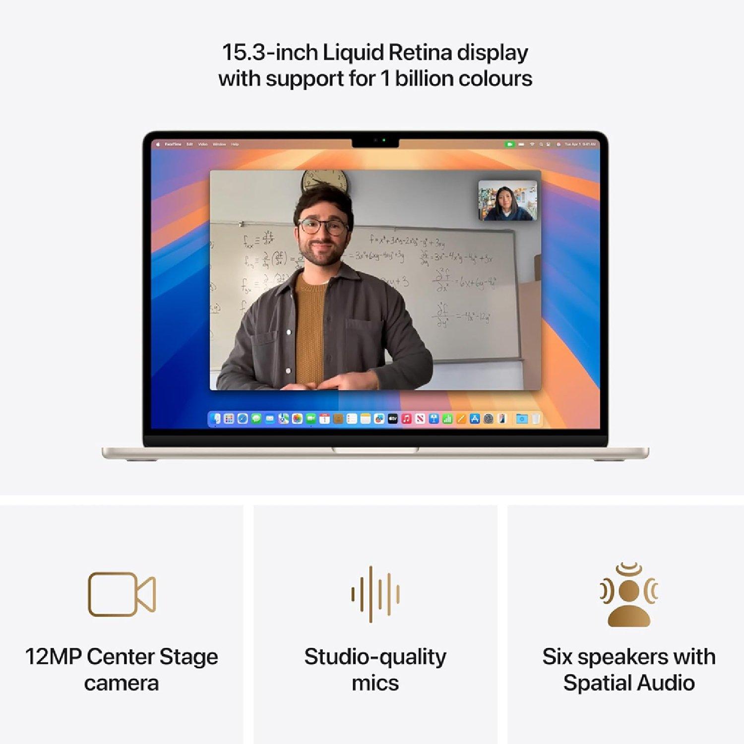 Starlight - Apple - Macbook Air 15 M4 10 Core 24GB 512GB (2025) - 3