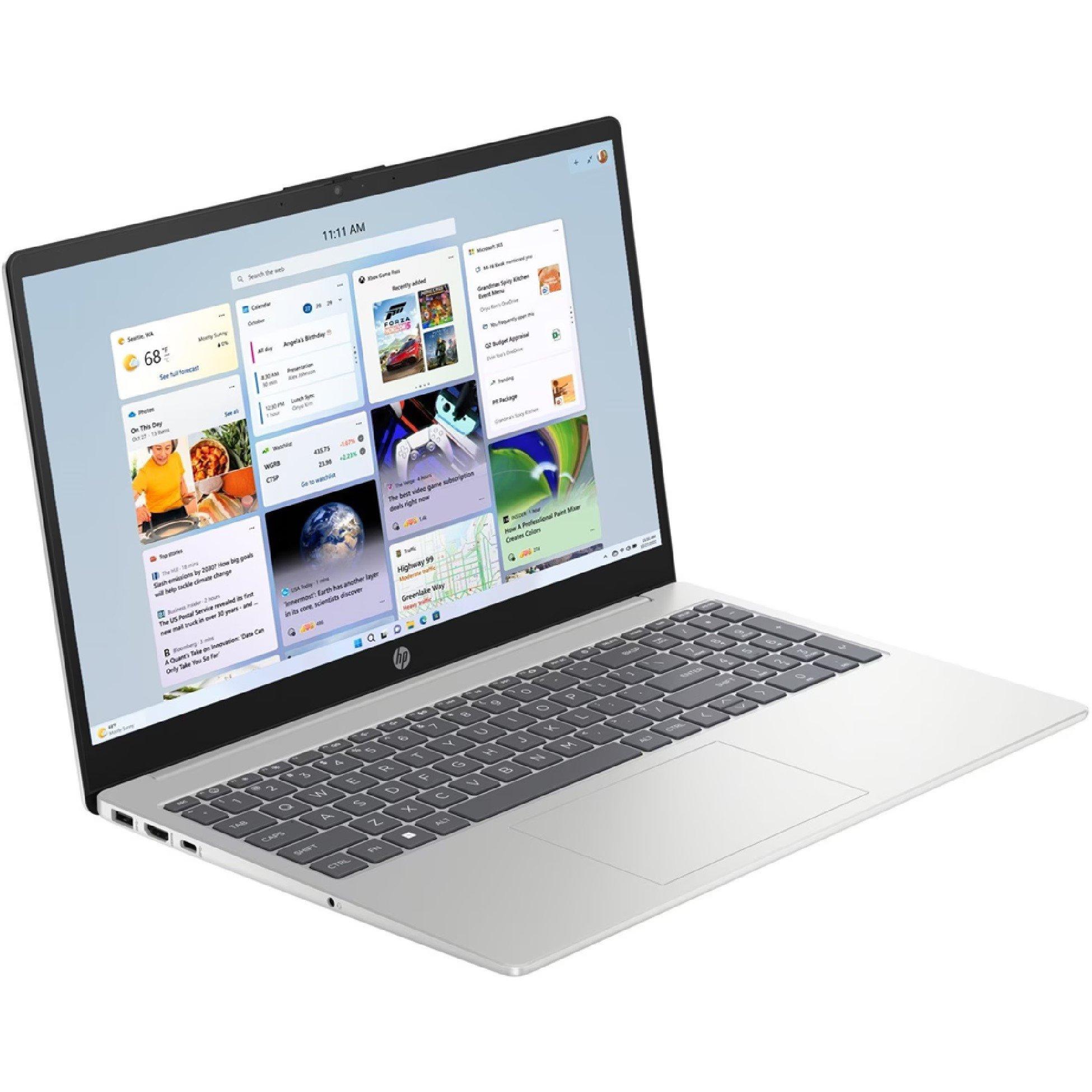 Silver - HP - HP Pavilion SE 15 Intel i3 8GB 256GB Win 11 - 5