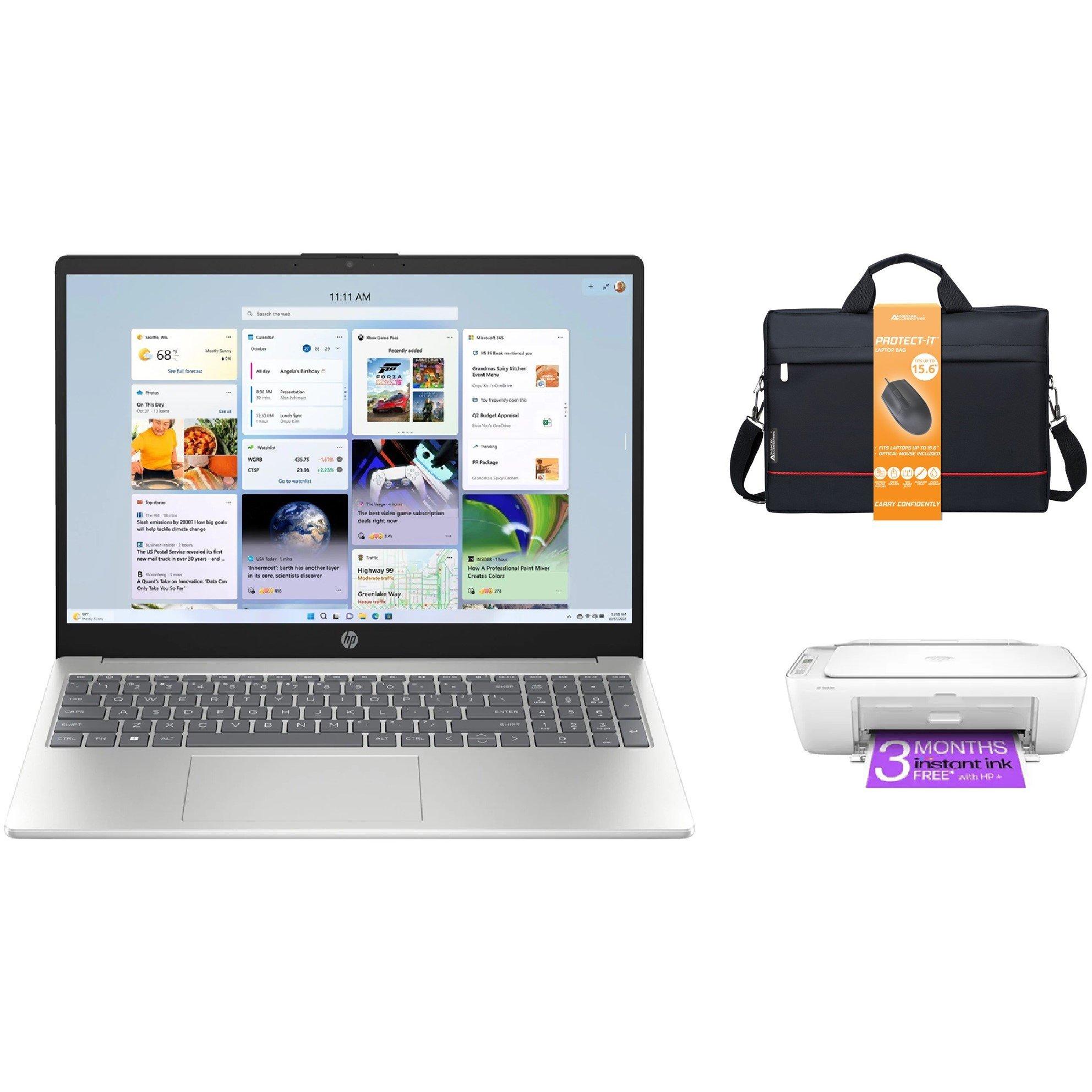 Silver - HP - HP Pavilion SE 15 Intel i3 8GB 256GB Win 11 - 8