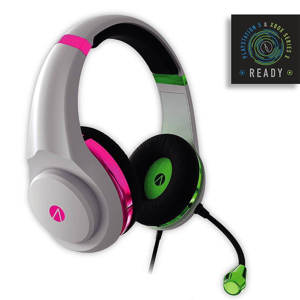 Pink/Green - Stealth - Pink and Green Gaming Headset - 3