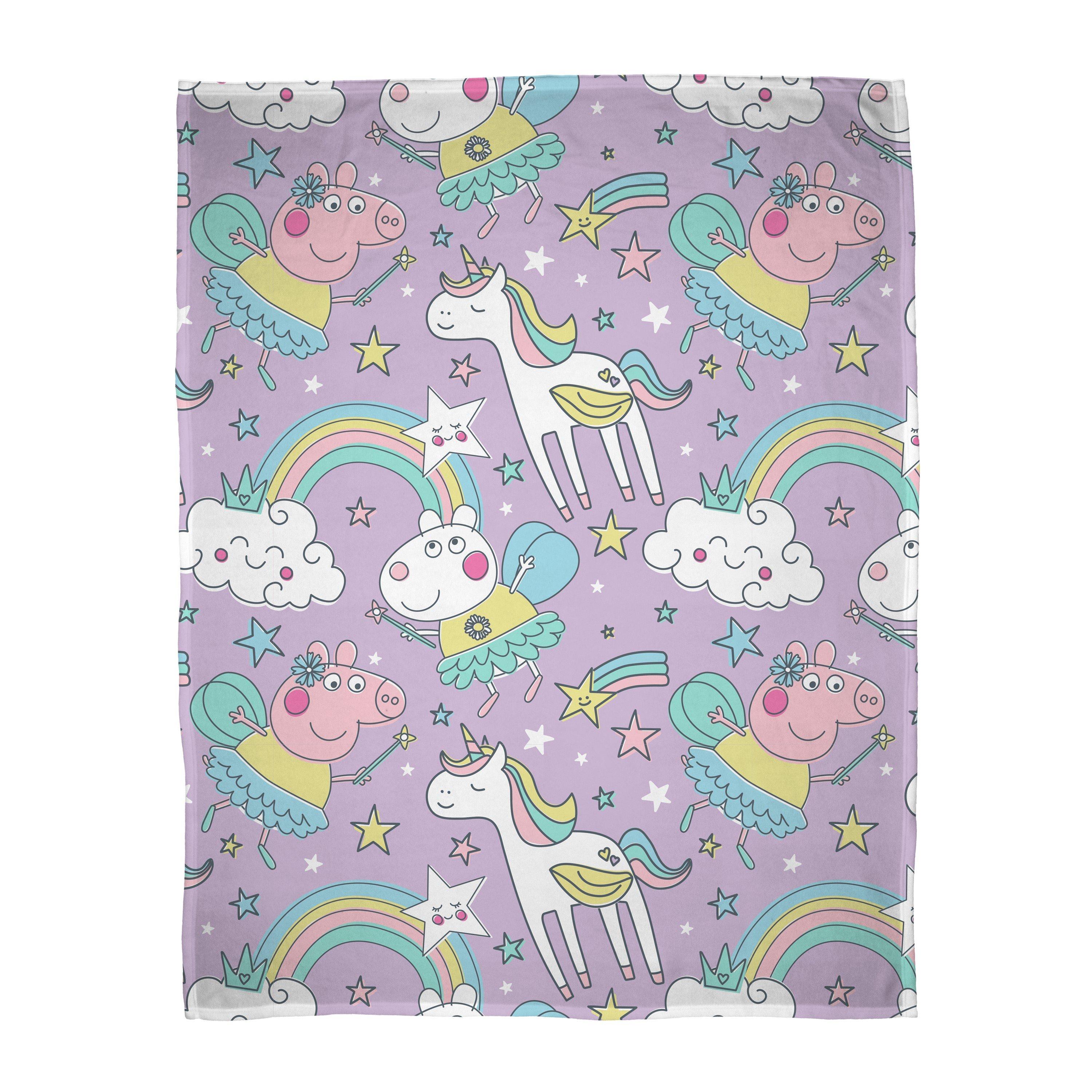 Multi - Peppa Pig - Bedtime Fleece Blanket - 5