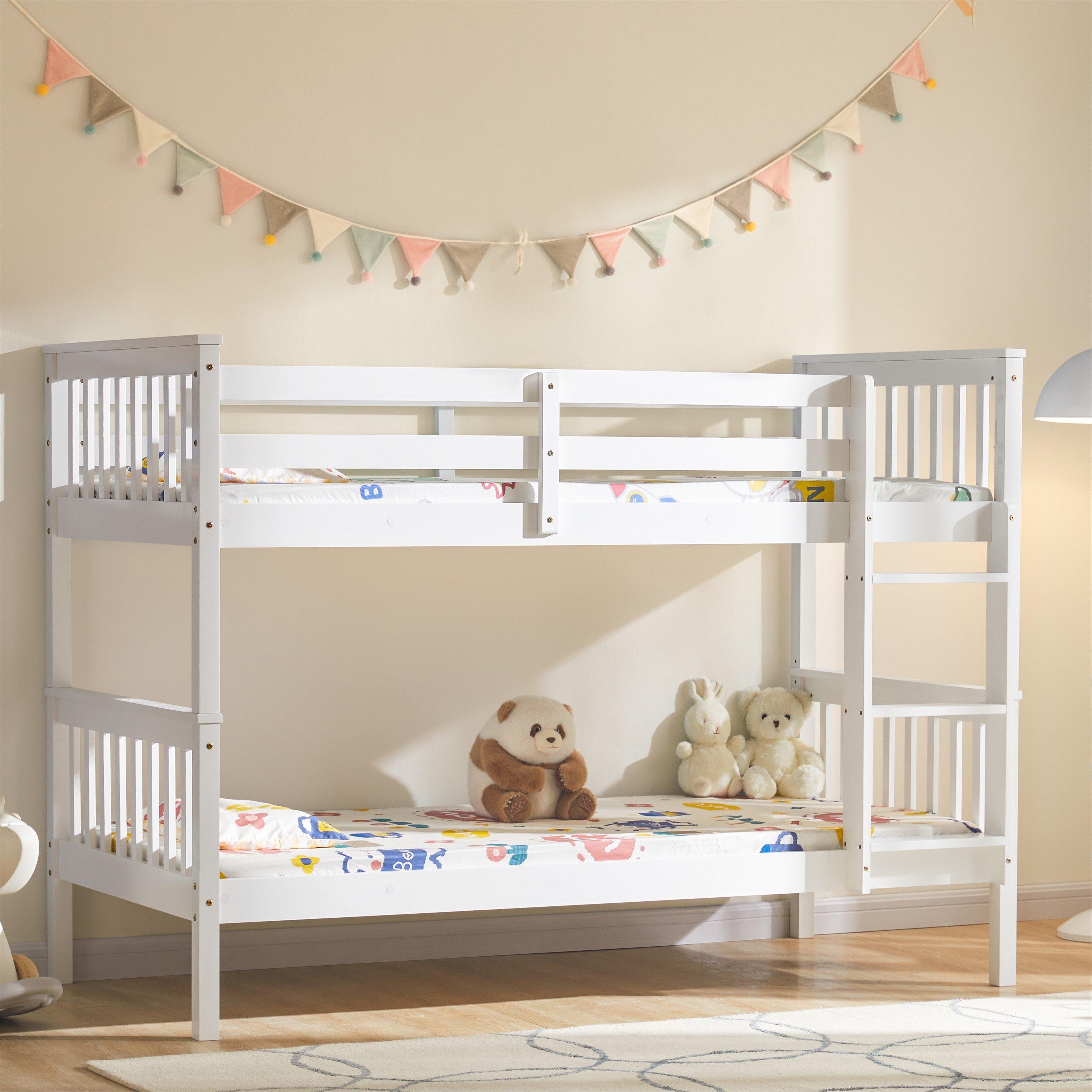 White - Lassic - Vida Designs Milan Bunk Bed - 1