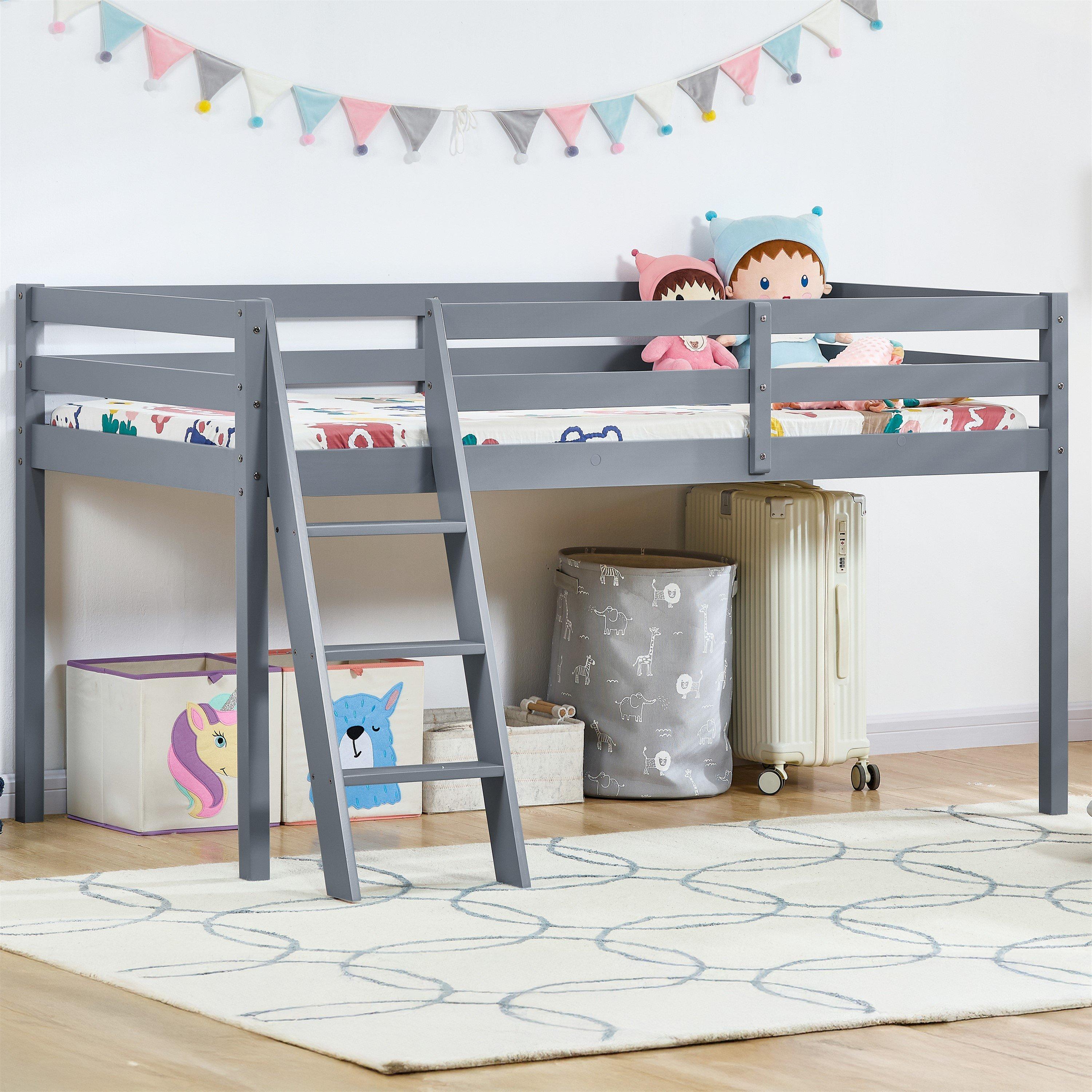 Grey - Lassic - Vida Designs Sydney Bunk Bed - 1