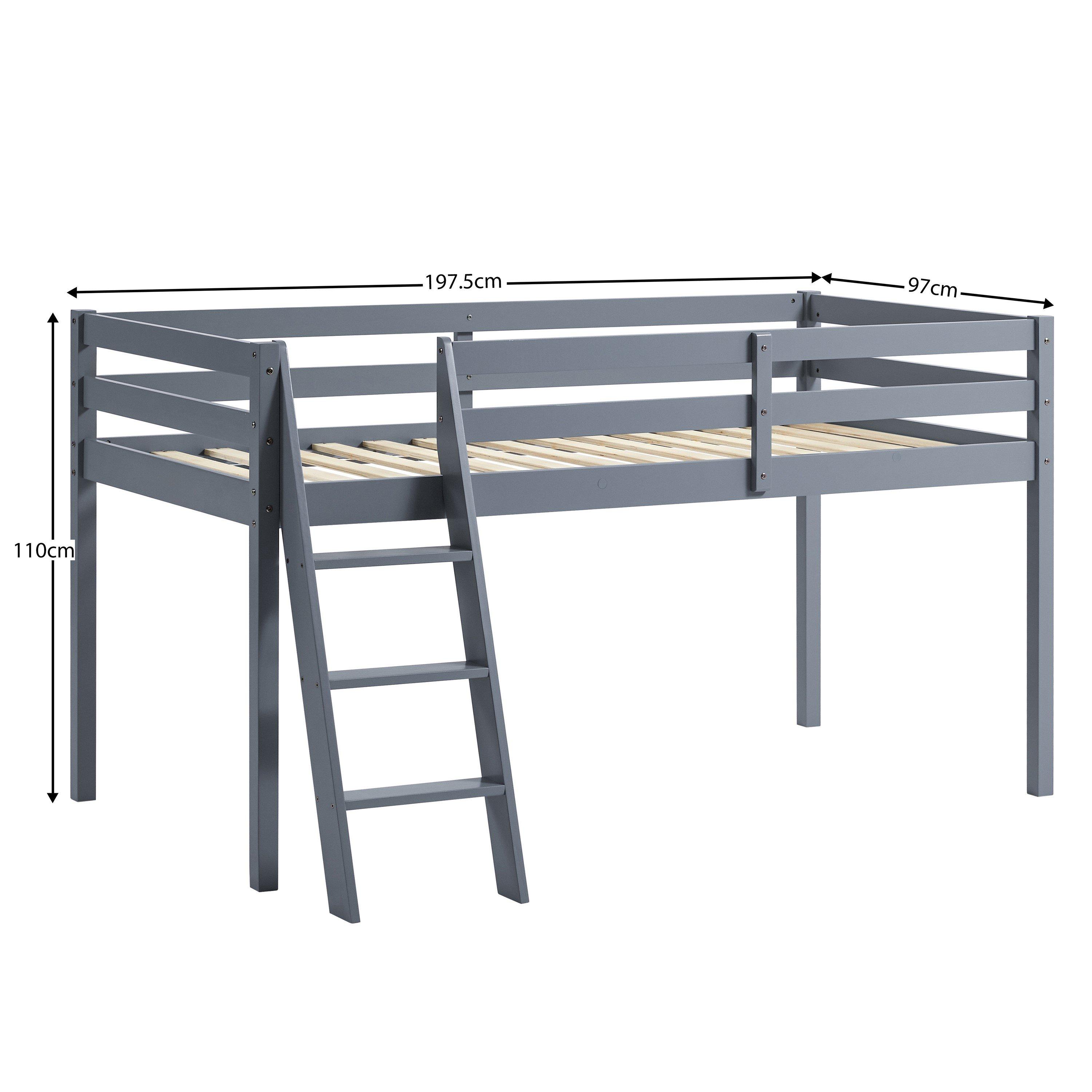 Grey - Lassic - Vida Designs Sydney Bunk Bed - 2