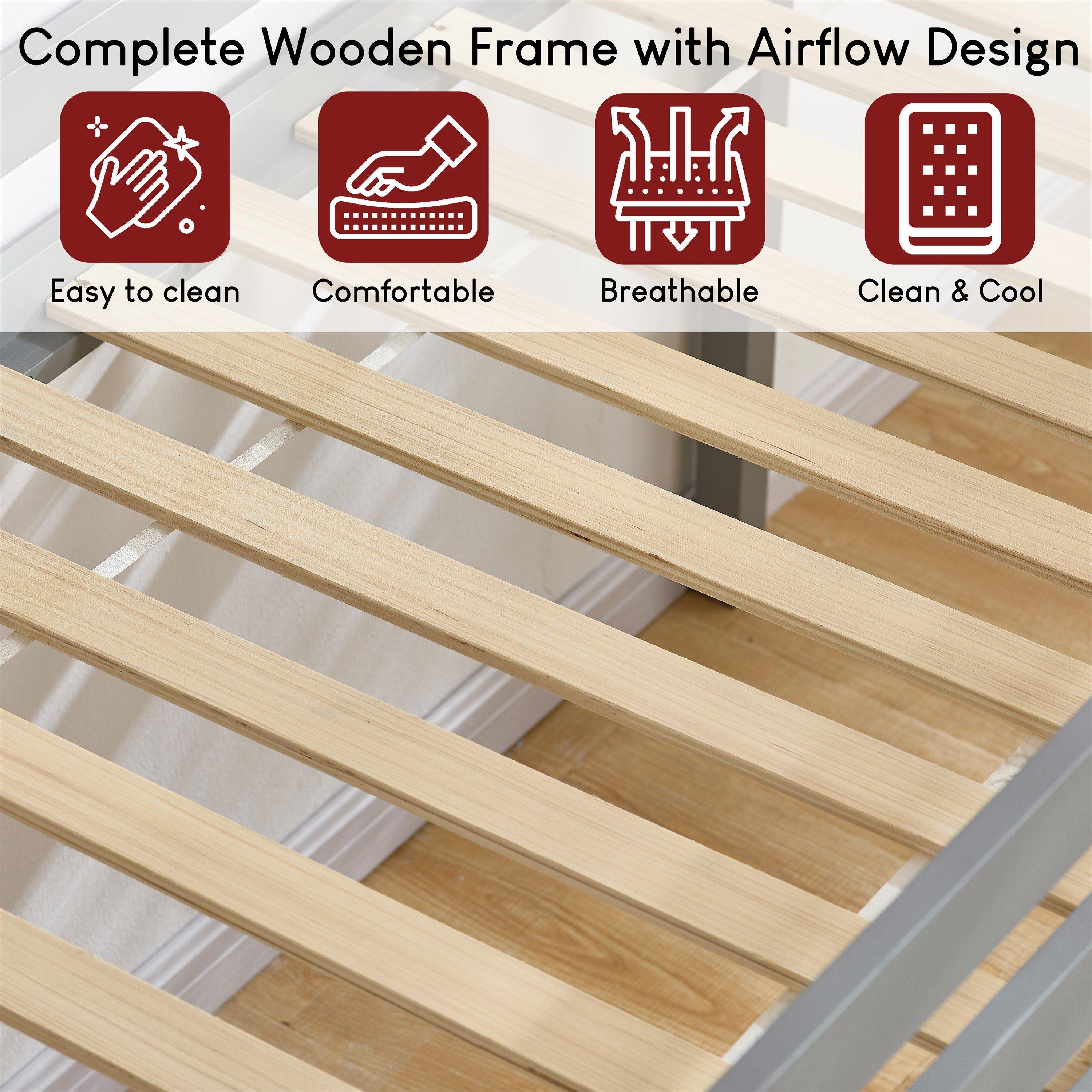 Grey - Lassic - Vida Designs Sydney Bunk Bed - 5