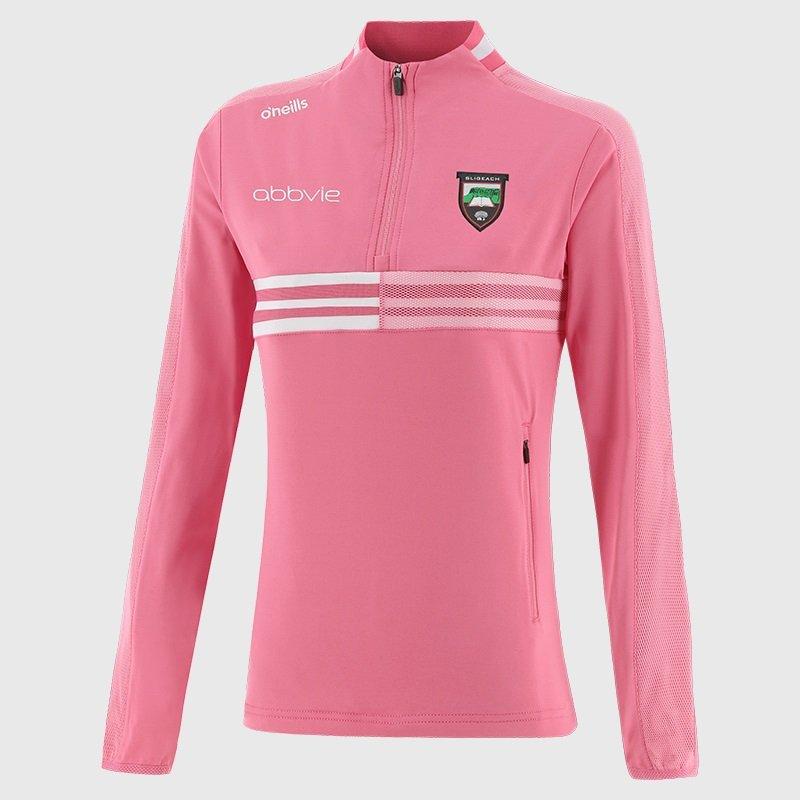 Pink/Pink/White - ONeills - Sligo Nepal Half Zip Top Girls