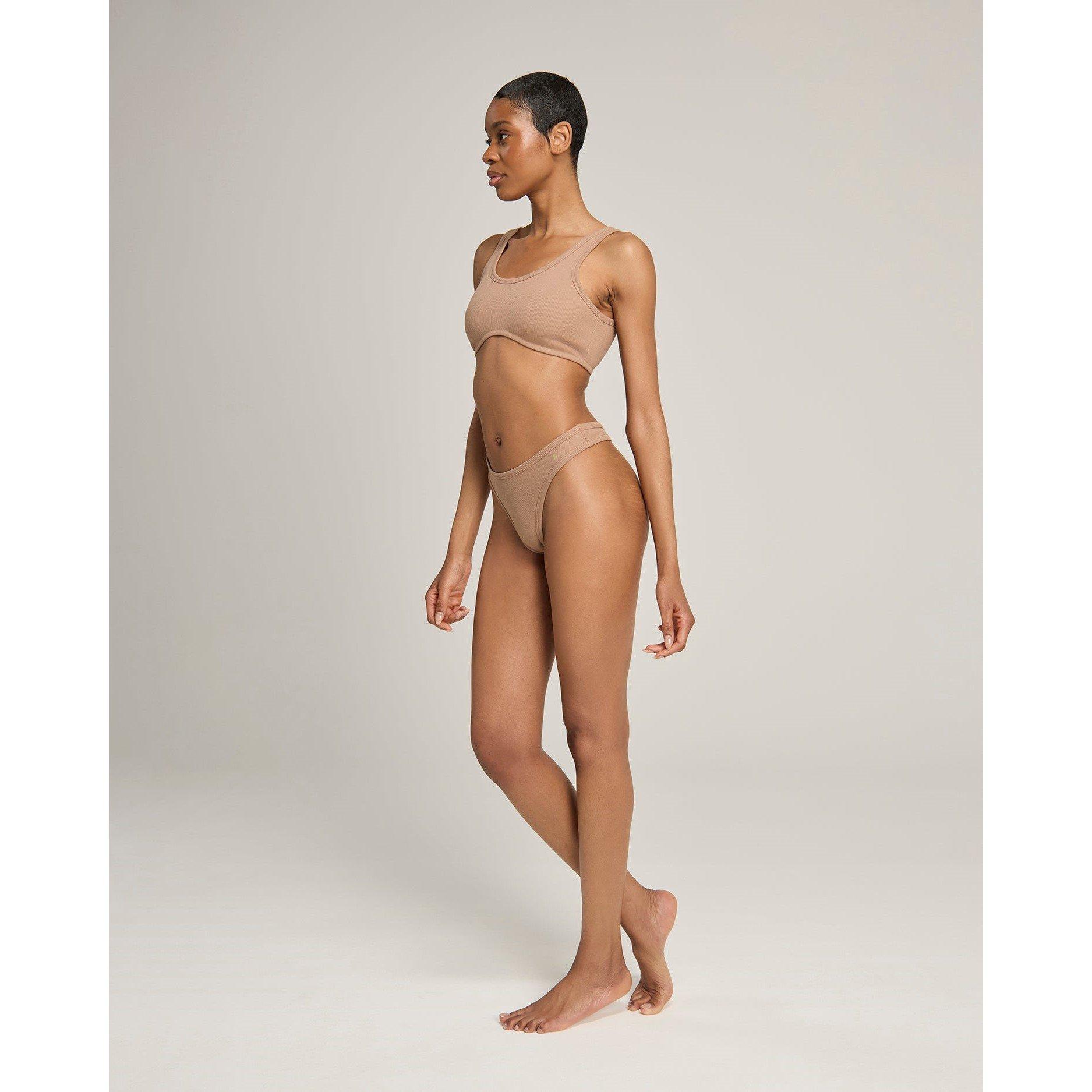 Mocha - Nudea - DIPPED THONG 2 PACK ORGANIC COTTON - 4