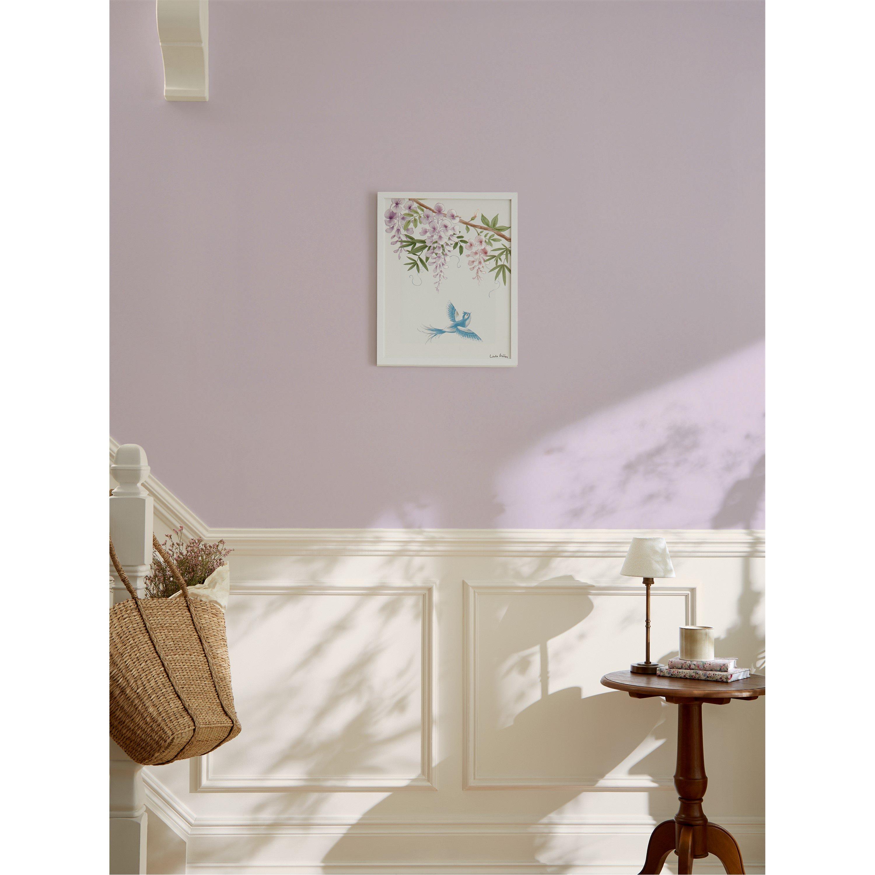 Blue - Laura Ashley - Rowsham Garden Print in a White Frame - 2