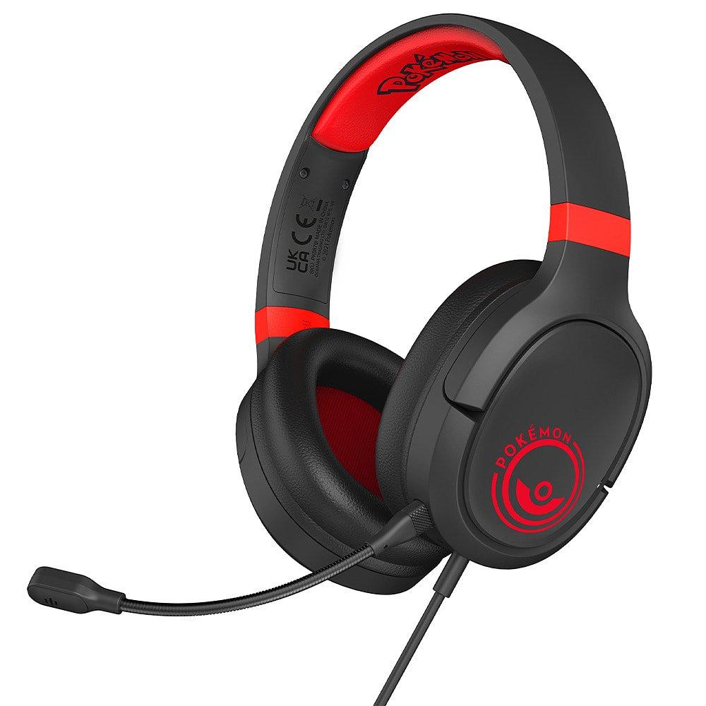 Black/Red - Pokemon - OTL Pro G1 Pokémon Black/Red Gaming Headphones - 1