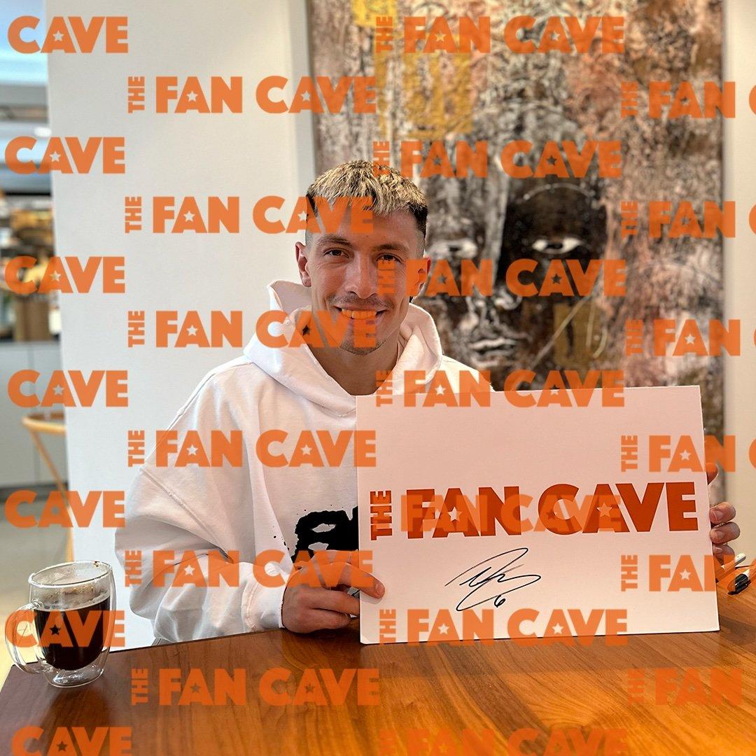 Blue - The Fan Cave - Lisandro Martinez Signed Argentina Premium Frame - 2