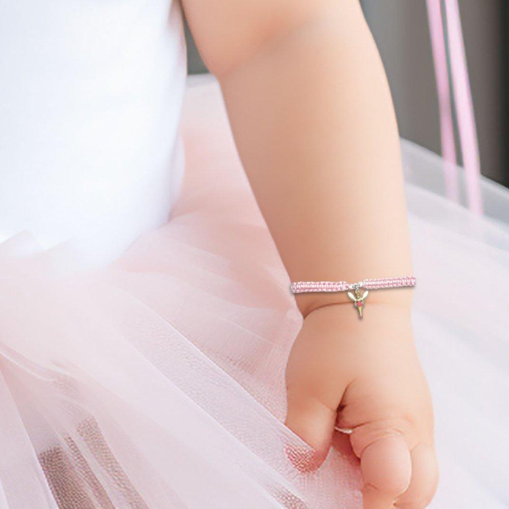 Pink - Aye Do Gifts - Magical Fairy Cord Bracelet & Card 300-CDK-FBmfl - 2