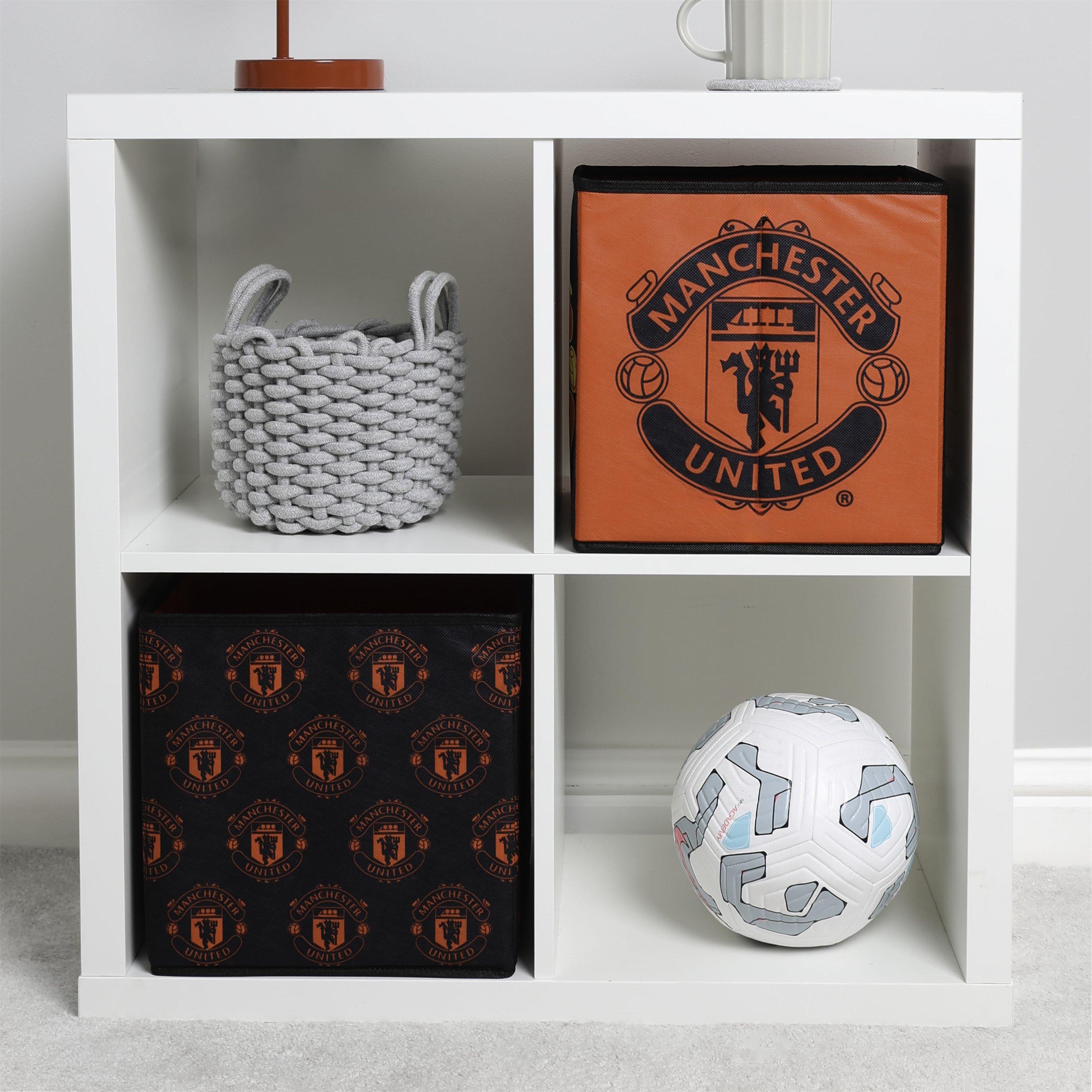 Red - Manchester United FC - Manchester United Shot Storage Cubes 2 Pack - 4