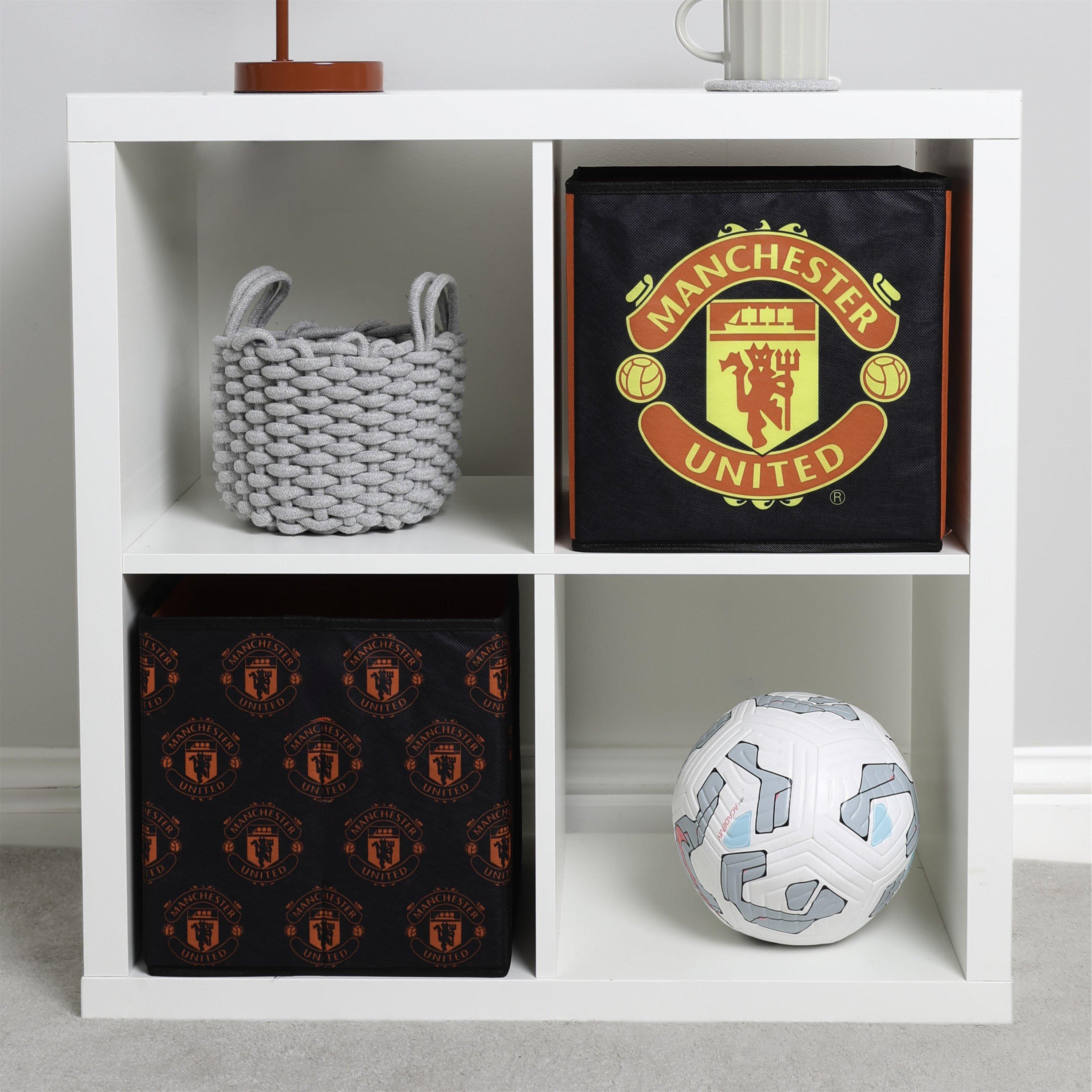 Red - Manchester United FC - Manchester United Shot Storage Cubes 2 Pack - 5