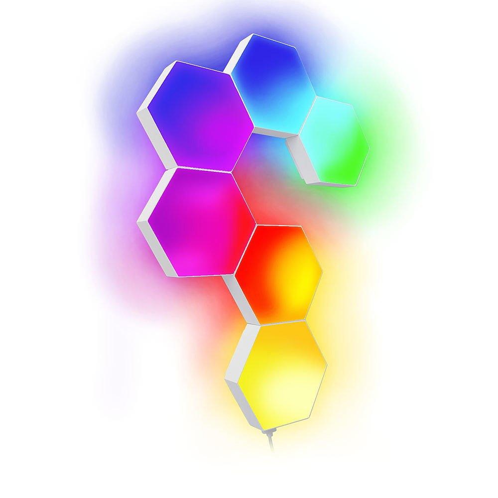 Multi Kleur - Numskull - Numskull LED Gaming Lights - Hexagon - 2