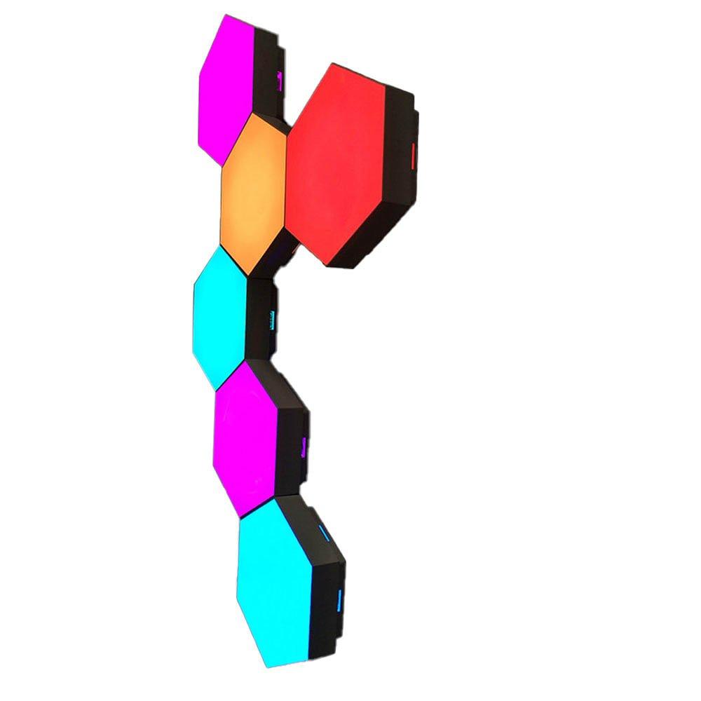 Multi Kleur - Numskull - Numskull LED Gaming Lights - Hexagon - 4