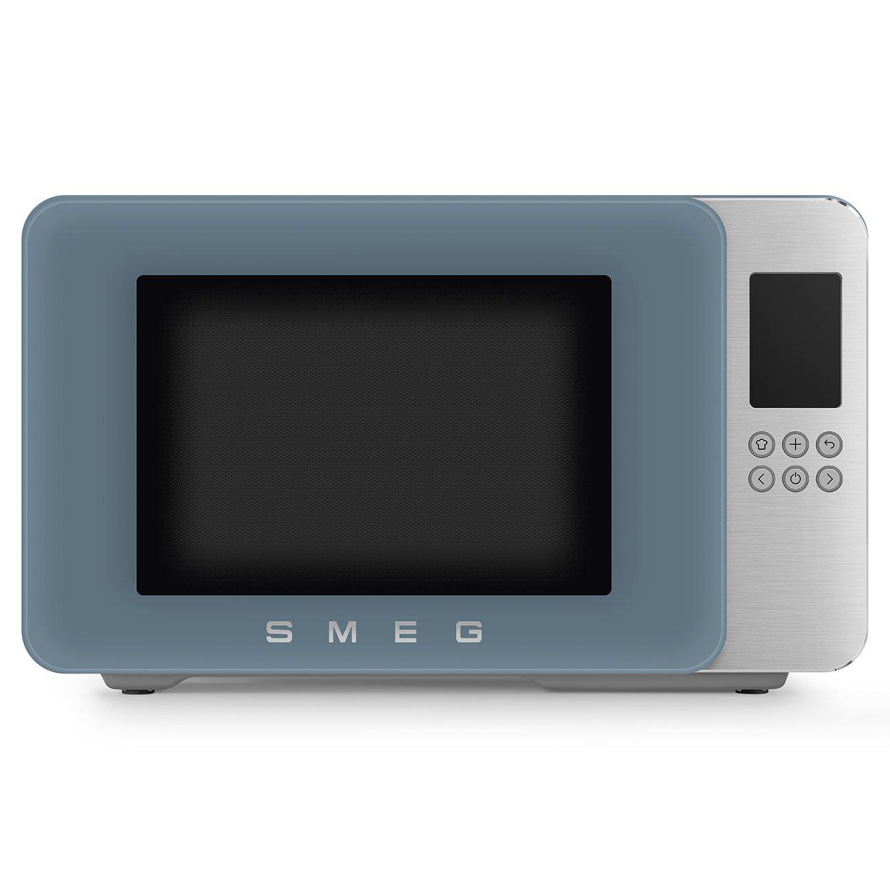 Matte Black - Smeg - Microwave with Grill in Matte Black - 1