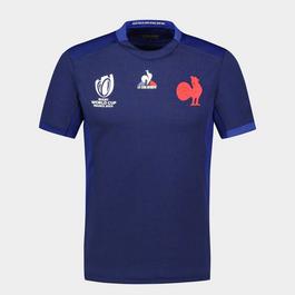 Le Coq Sportif LCS FFR France Rugby 2024 Pre Match Shirt