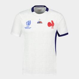 kids graphic print t shirt item Le Coq France Away RWC Replica Rugby Women's Shirt