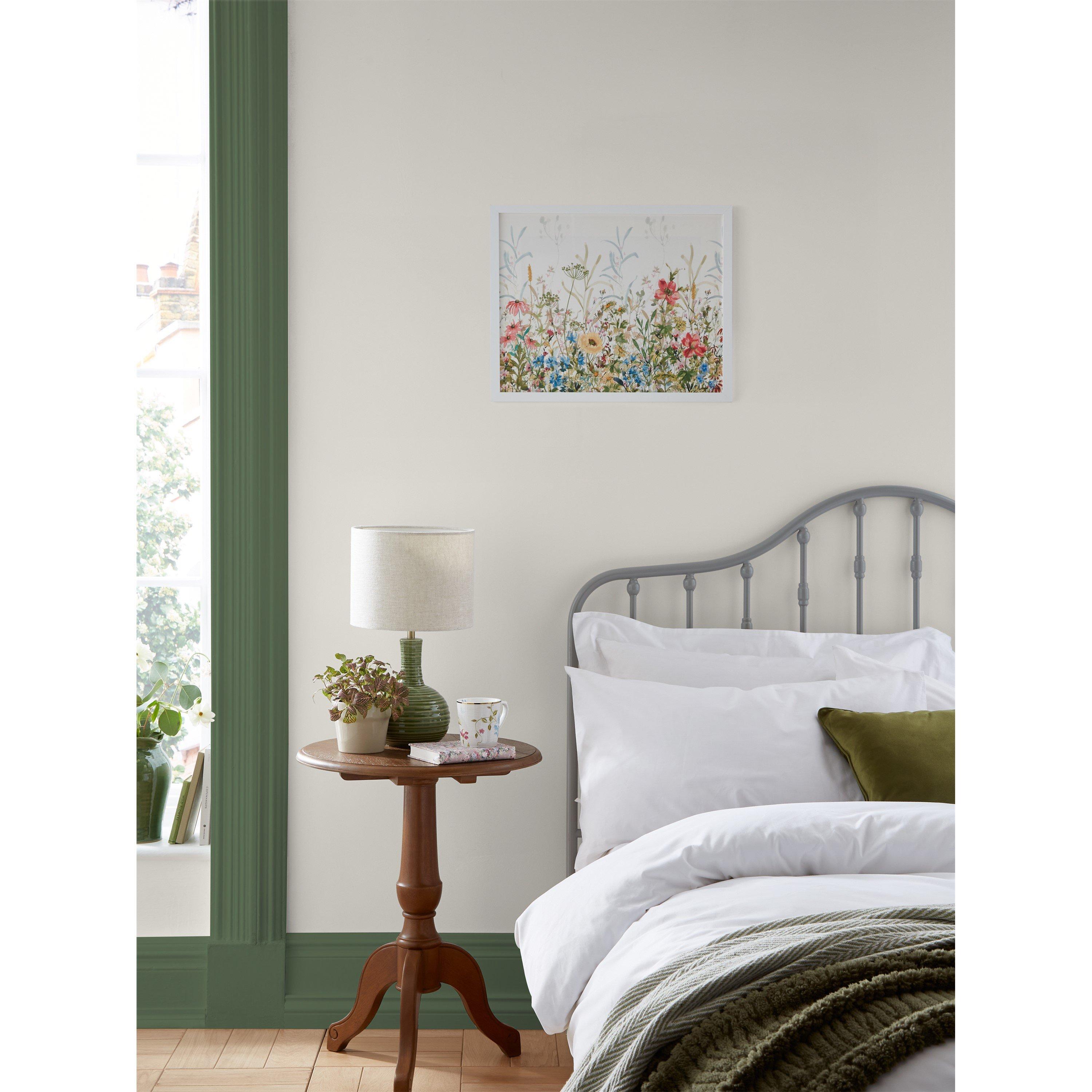 White - Laura Ashley - Poppy Meadow Print in a White Frame - 2